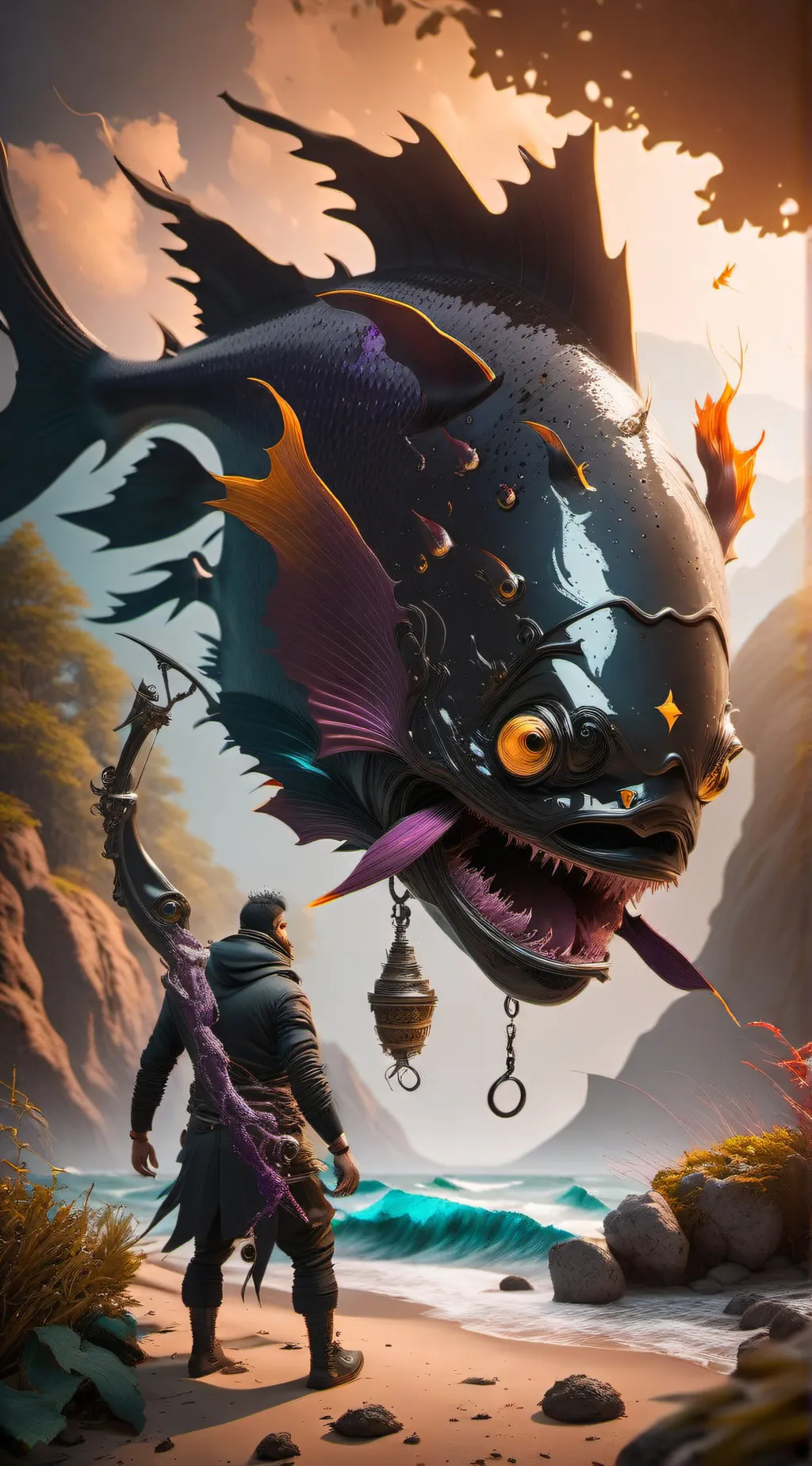 ai character: Gizmo background