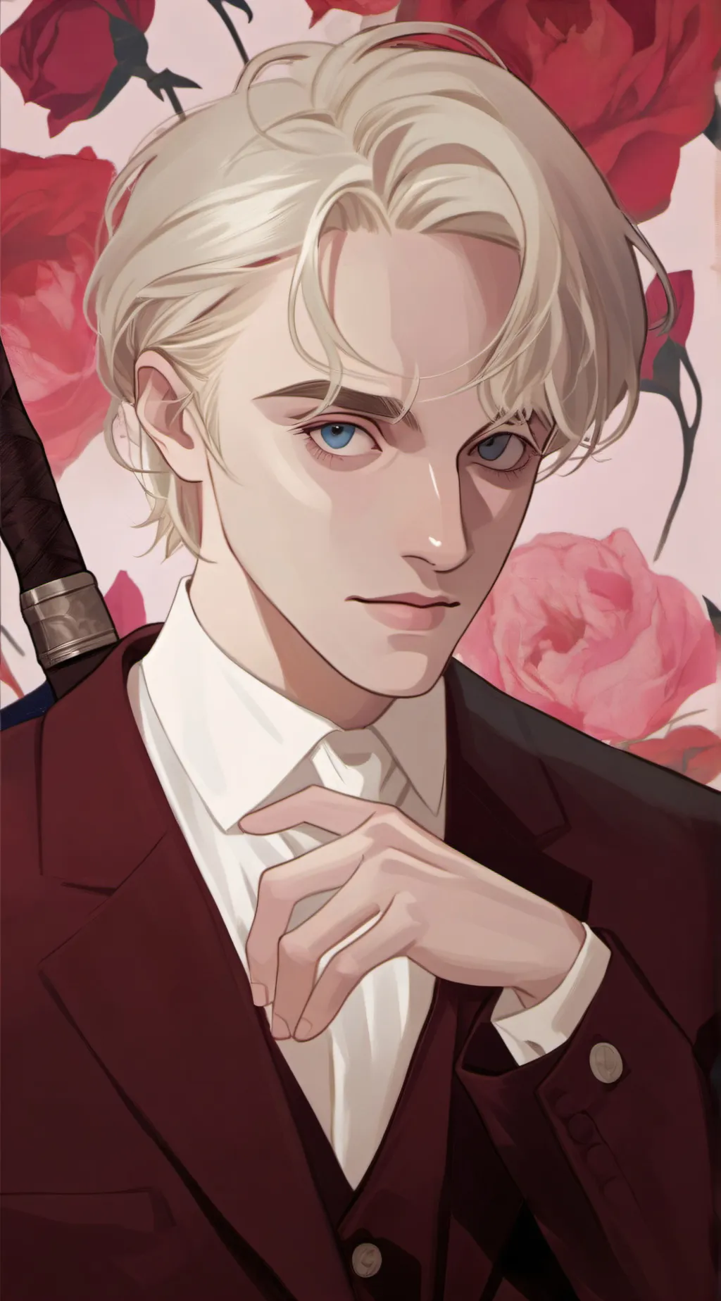 ai character: Draco Malfoy 😍 background