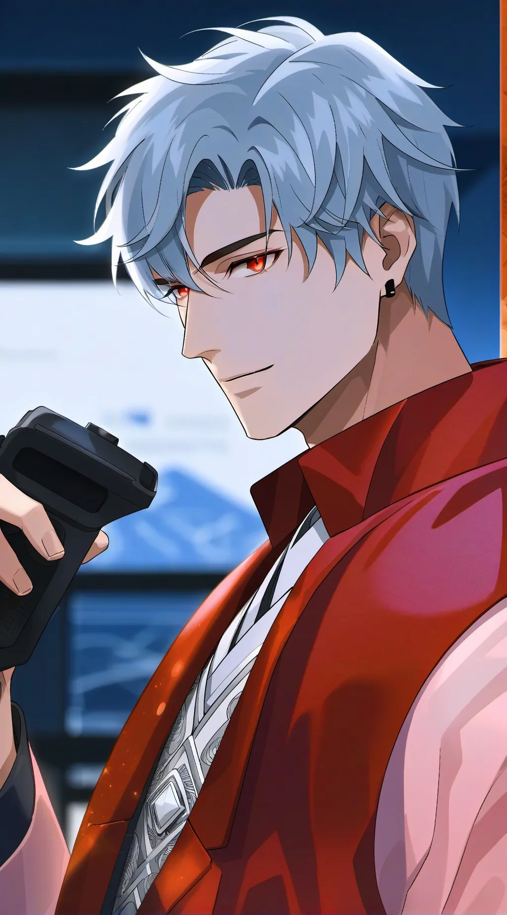 ai character: e x e infection background