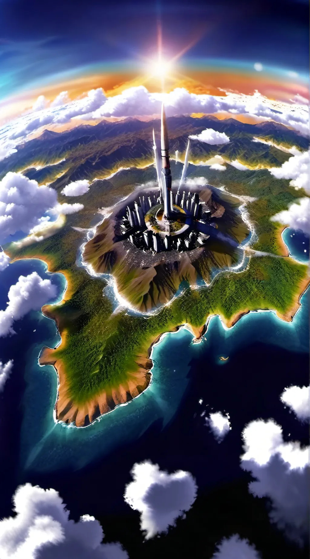 ai character: Earth background