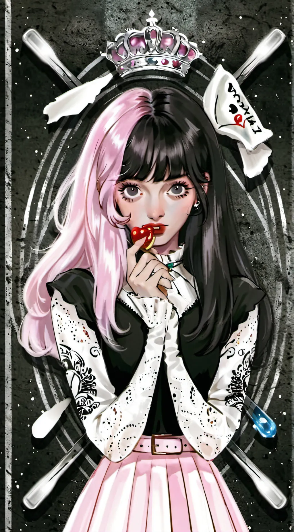 ai character: Melanie Martinez background