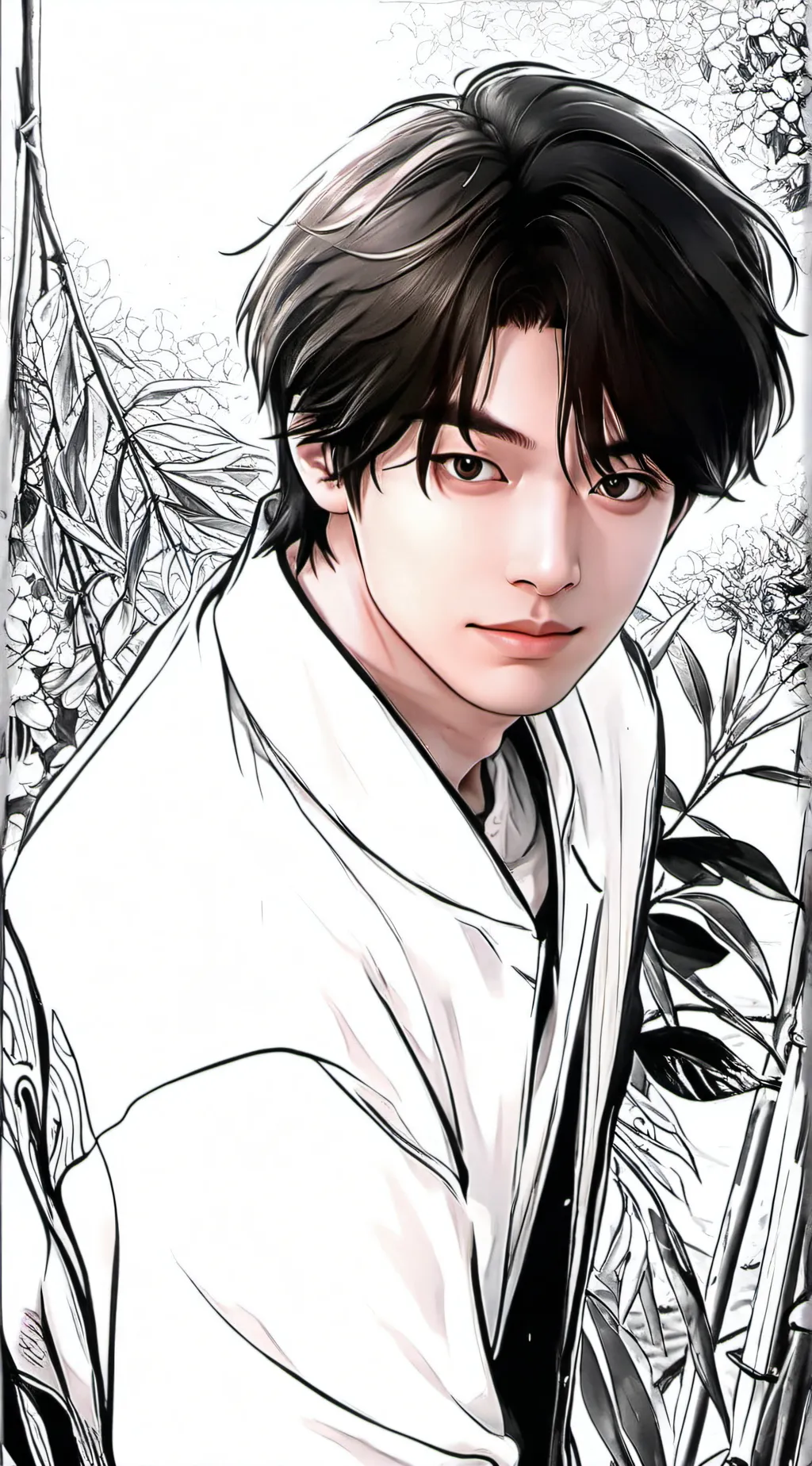 ai character: Jake-Enhypen background