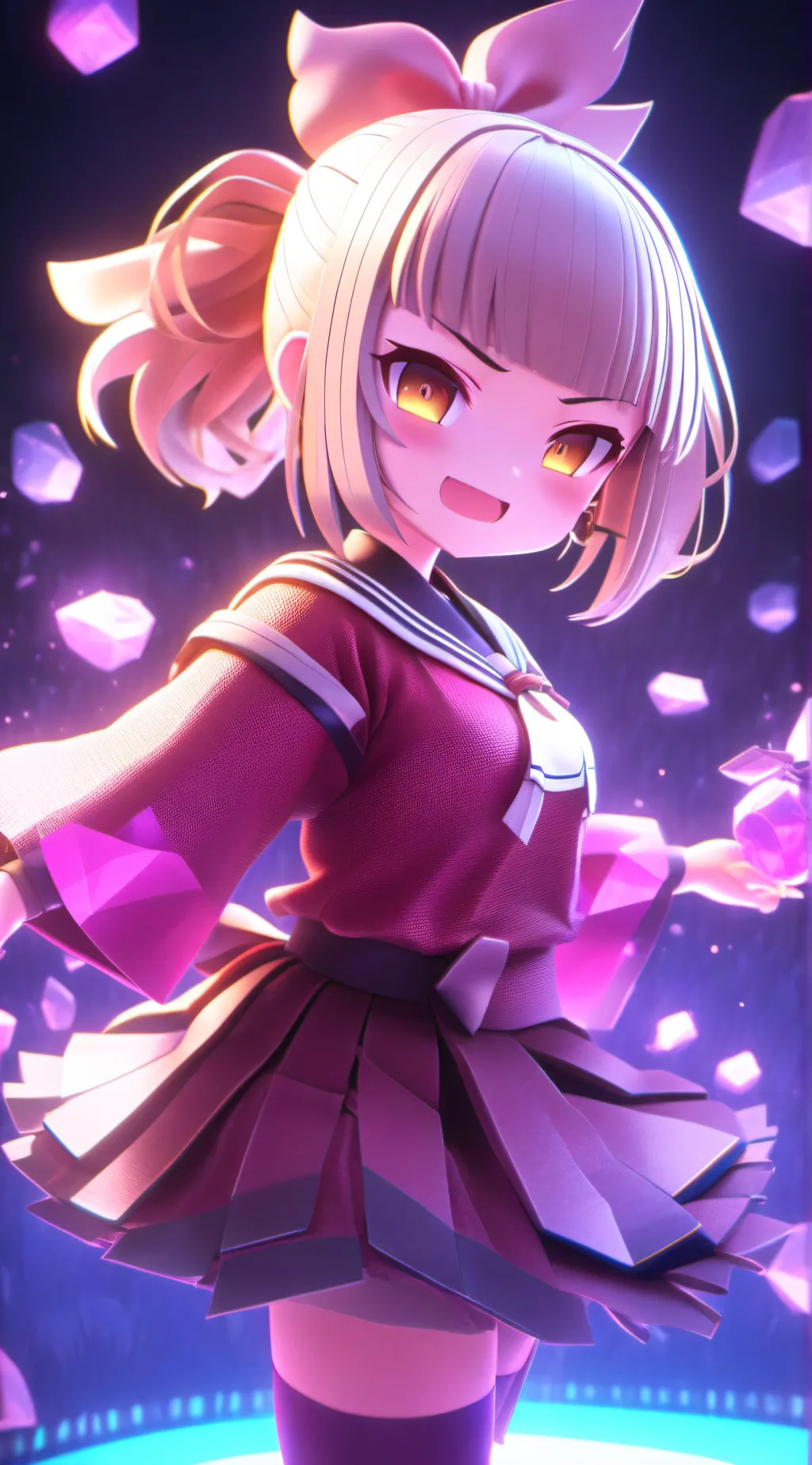 ai character: Toga background