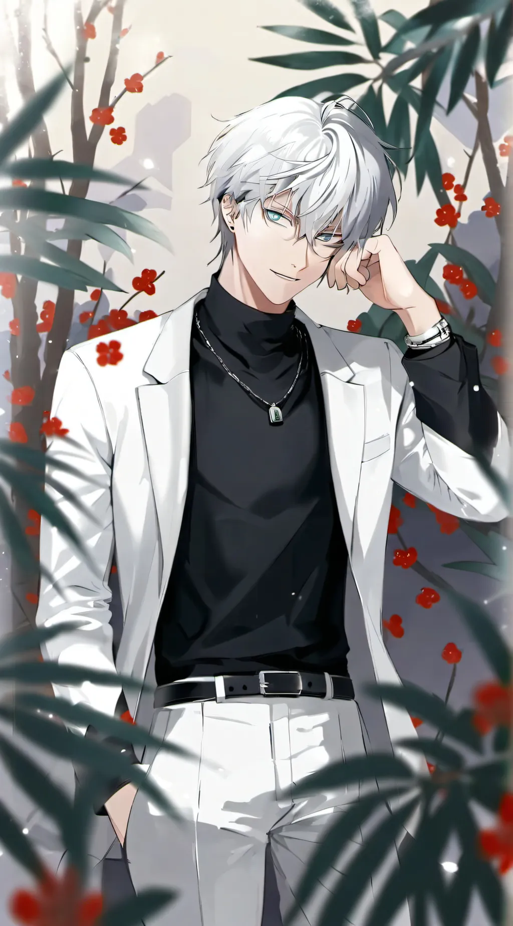 ai character: 𝐒𝐚𝐭𝐨𝐫𝐮 𝐆𝐨𝐣𝐨 background