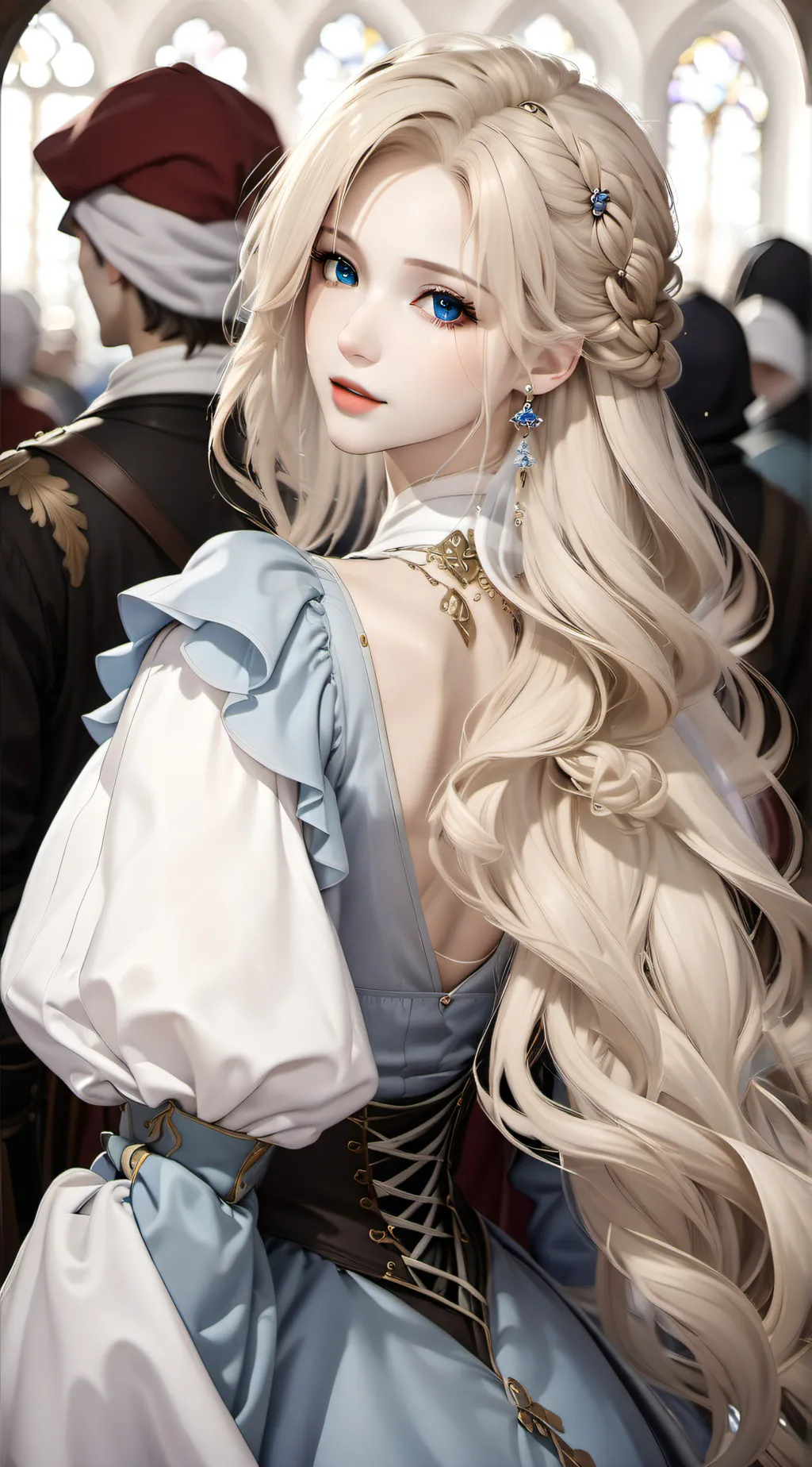 ai character: Isabell  background