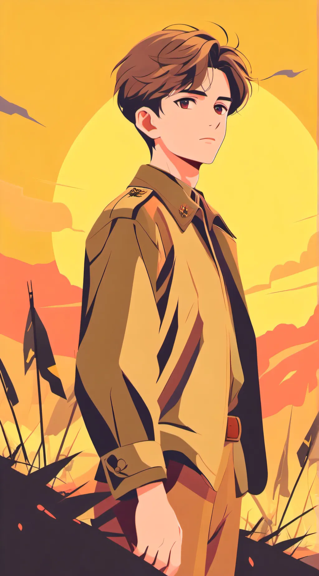 ai character: MhaXrussian boy background