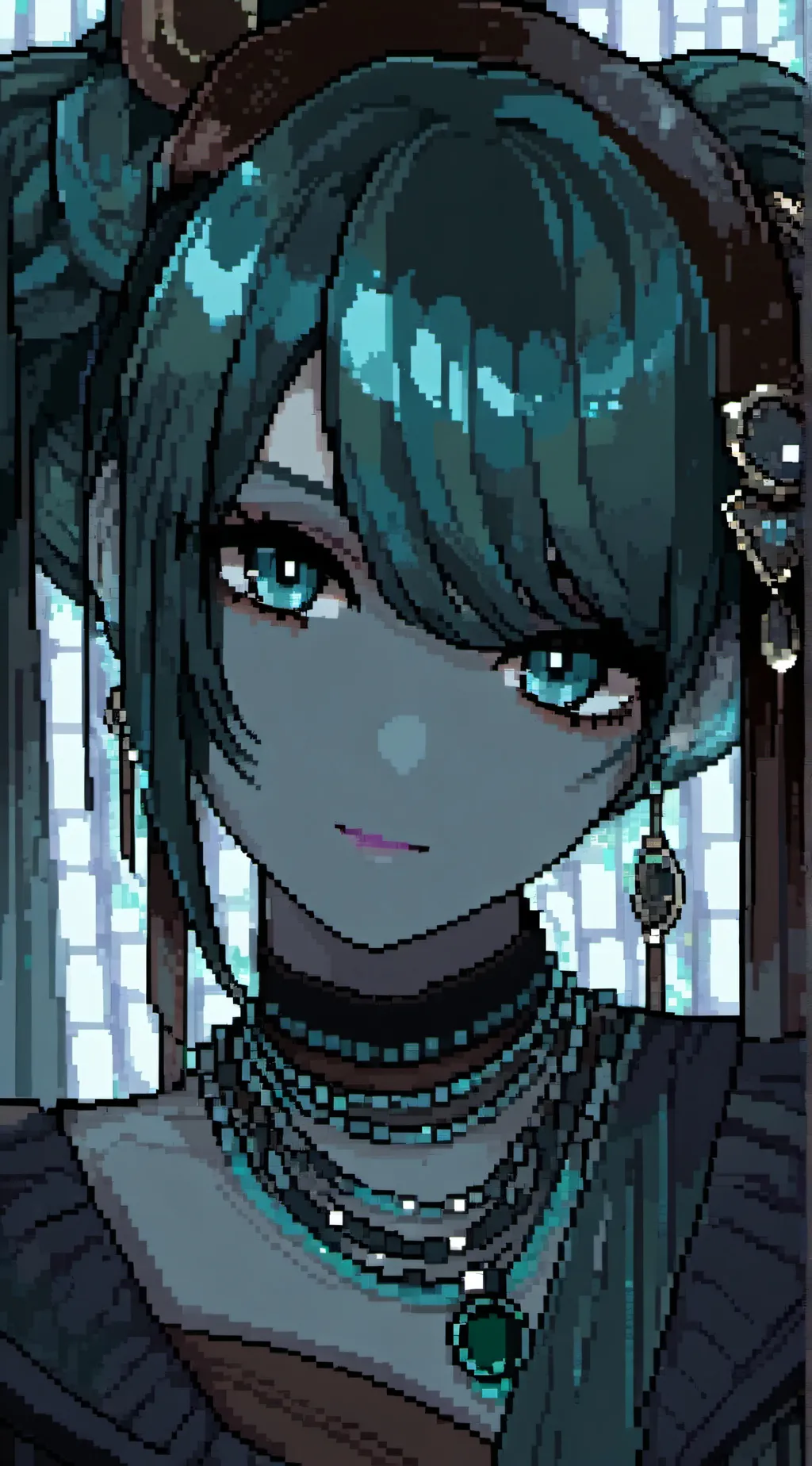 ai character: Evil ballora background