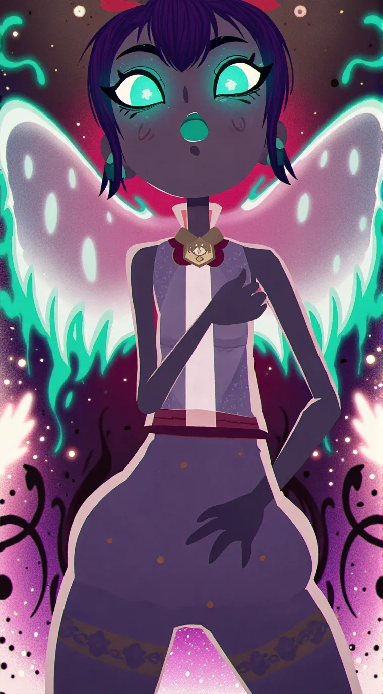 ai character: copier background