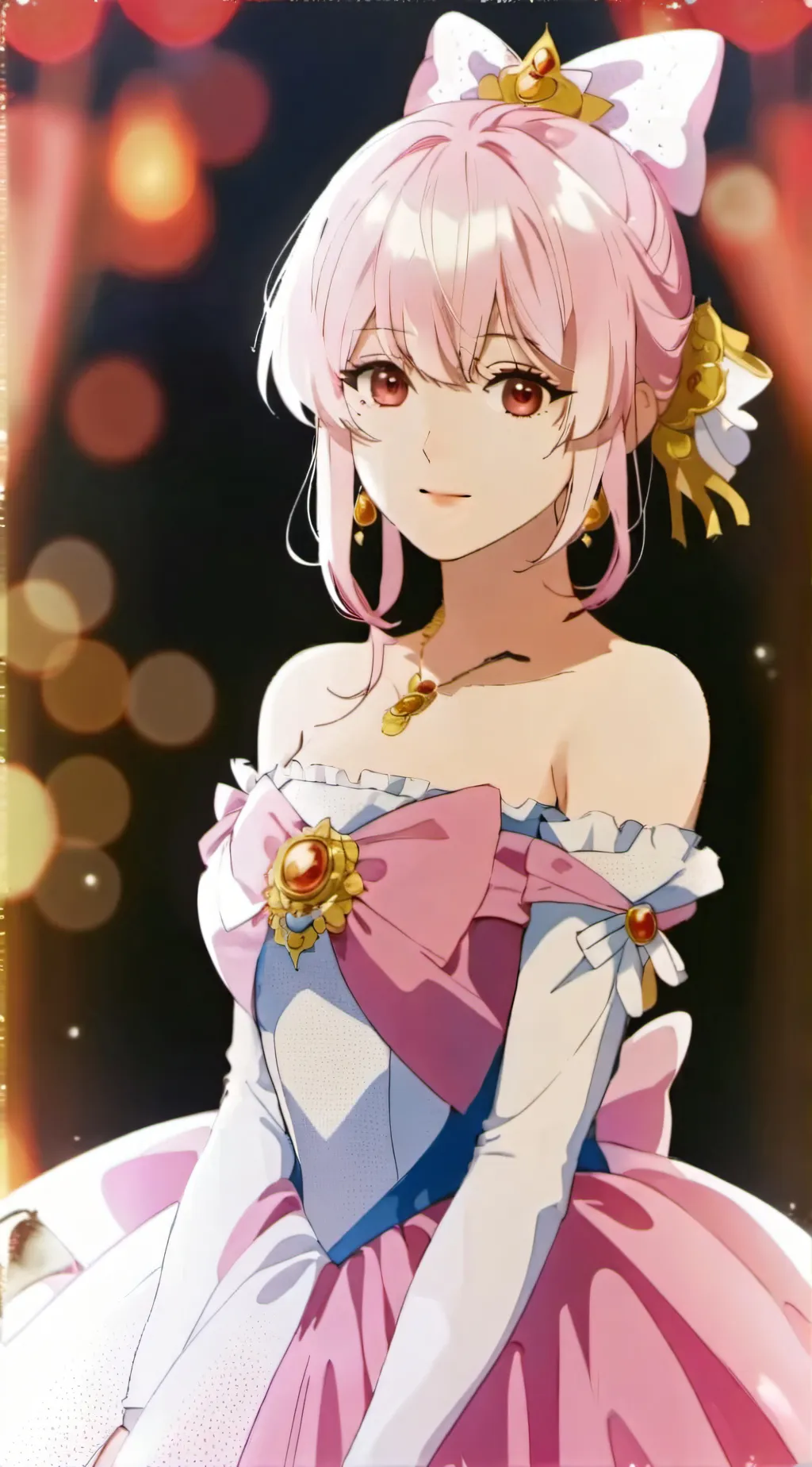 ai character: Scarlet background