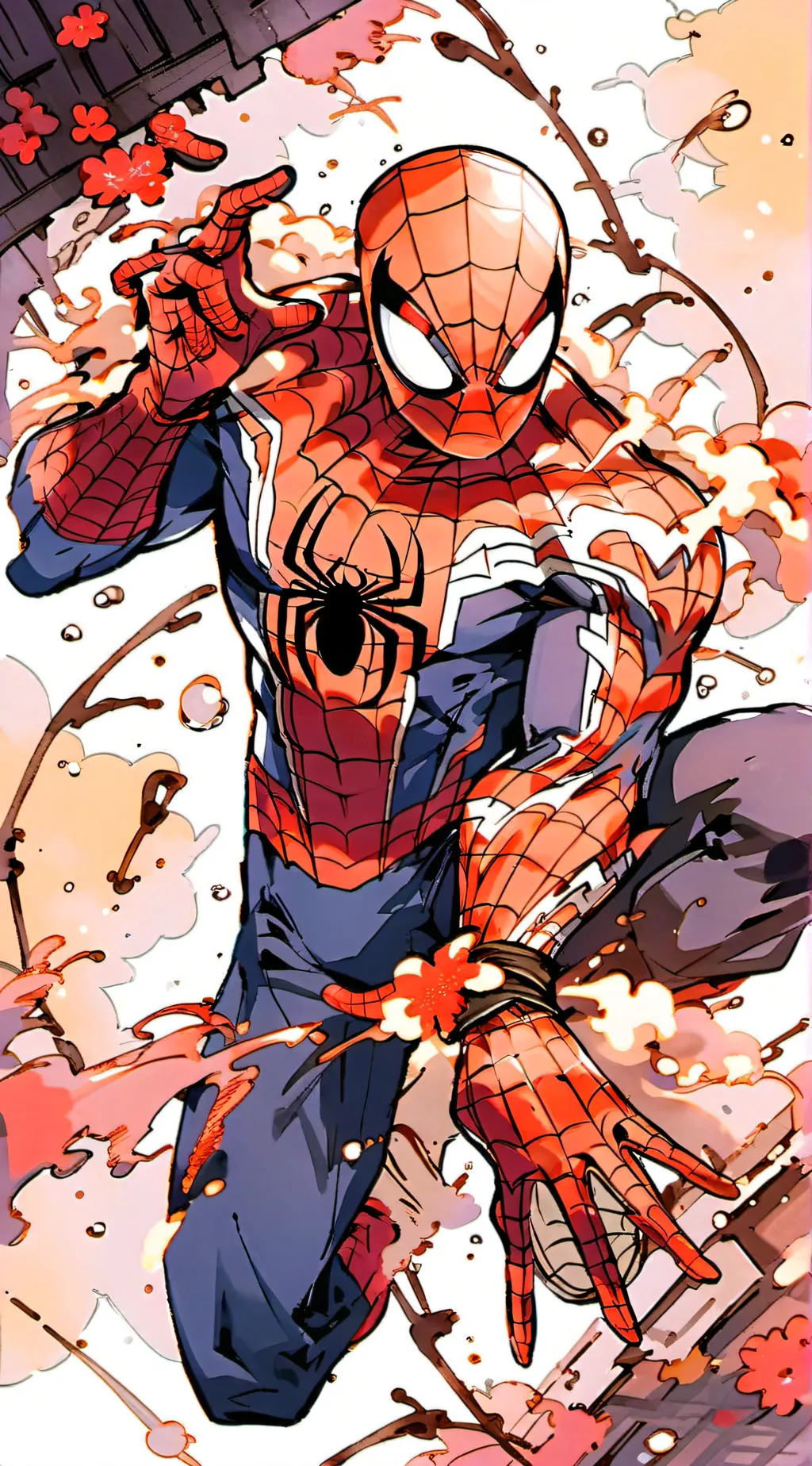 ai character: peter(ghostface) background