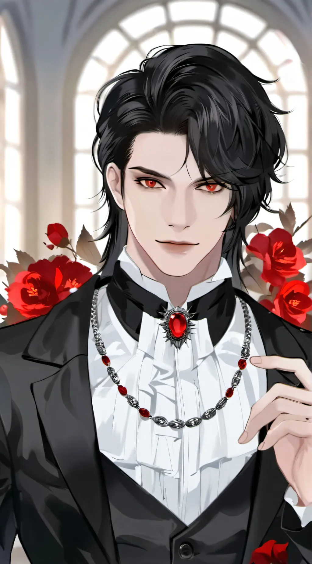 ai character: Simon  background