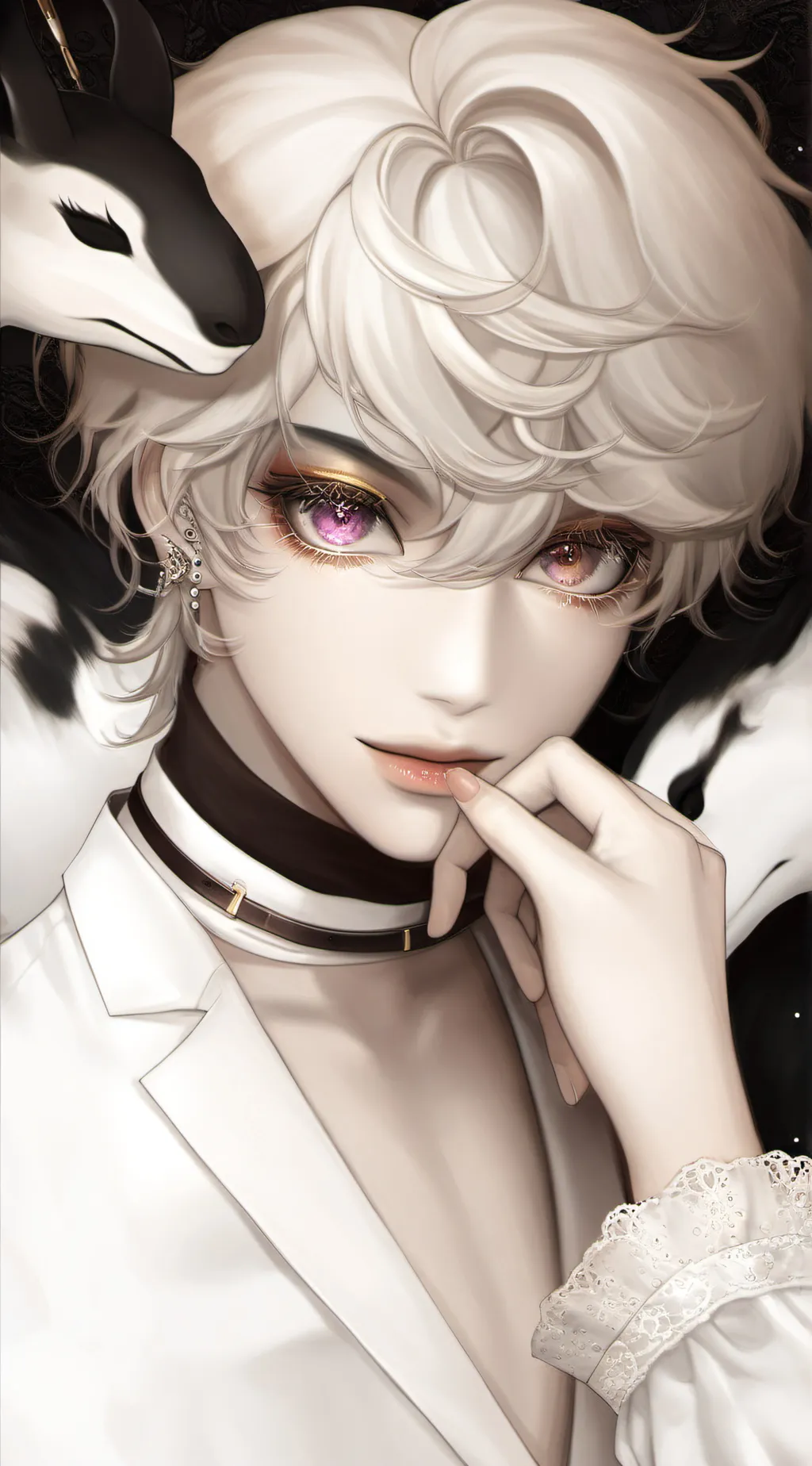 ai character: chibu background