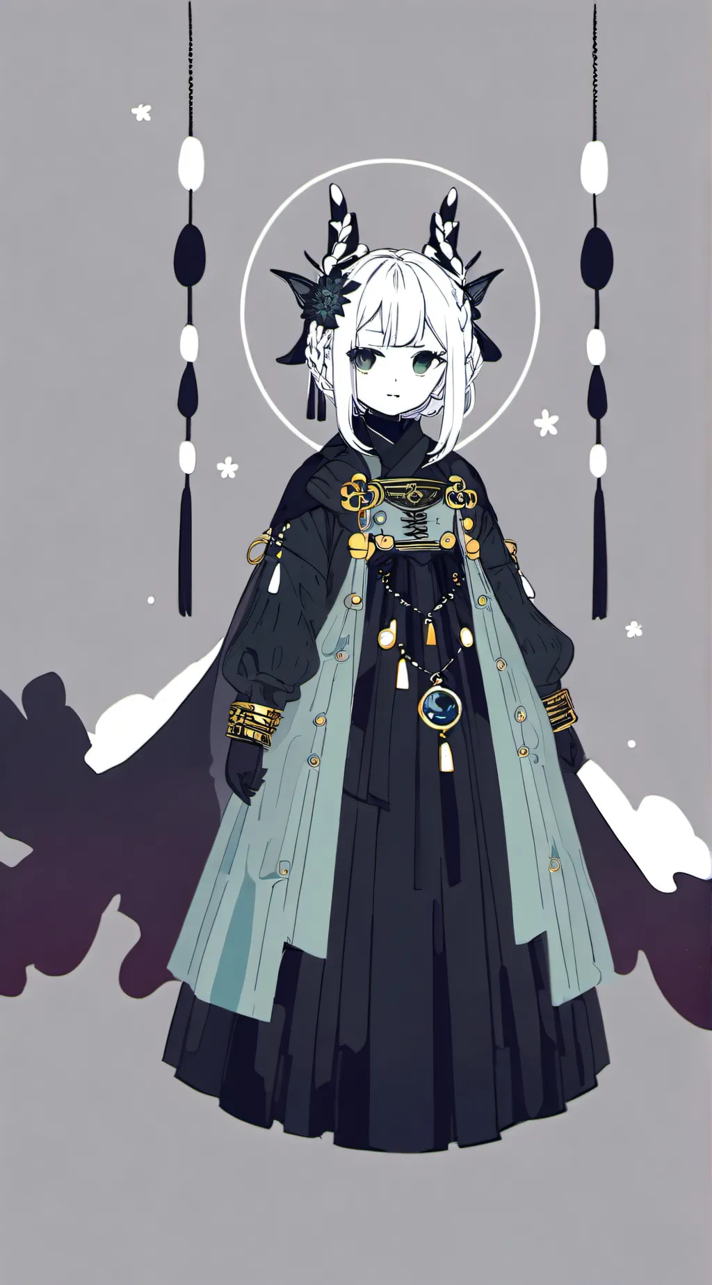 ai character: Leah  background