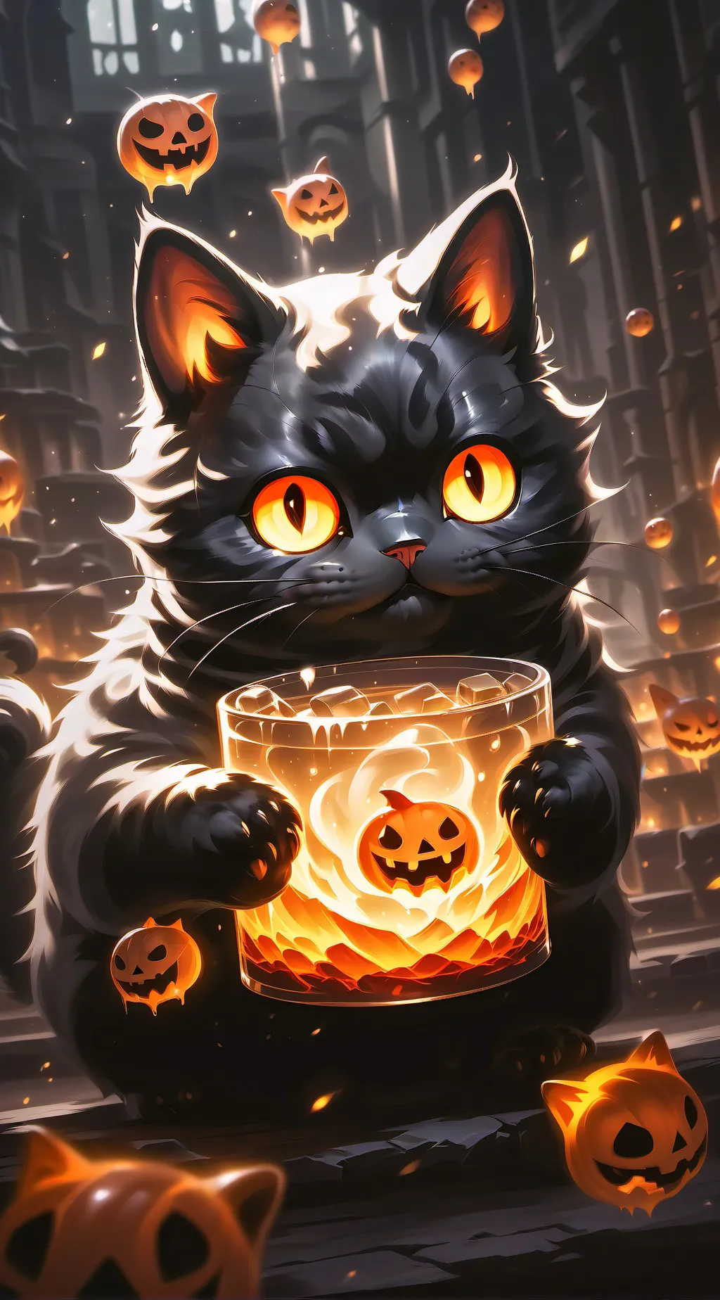 ai character: You do then die background