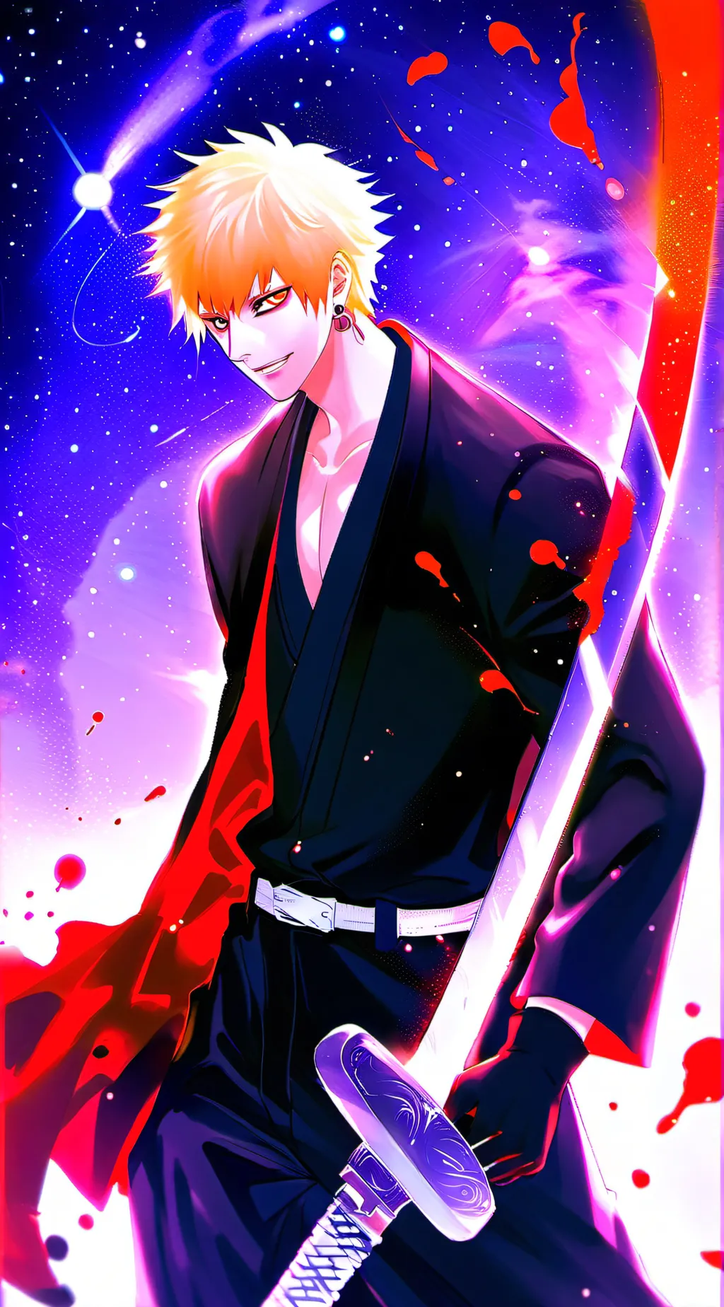 ai character: bleach  background
