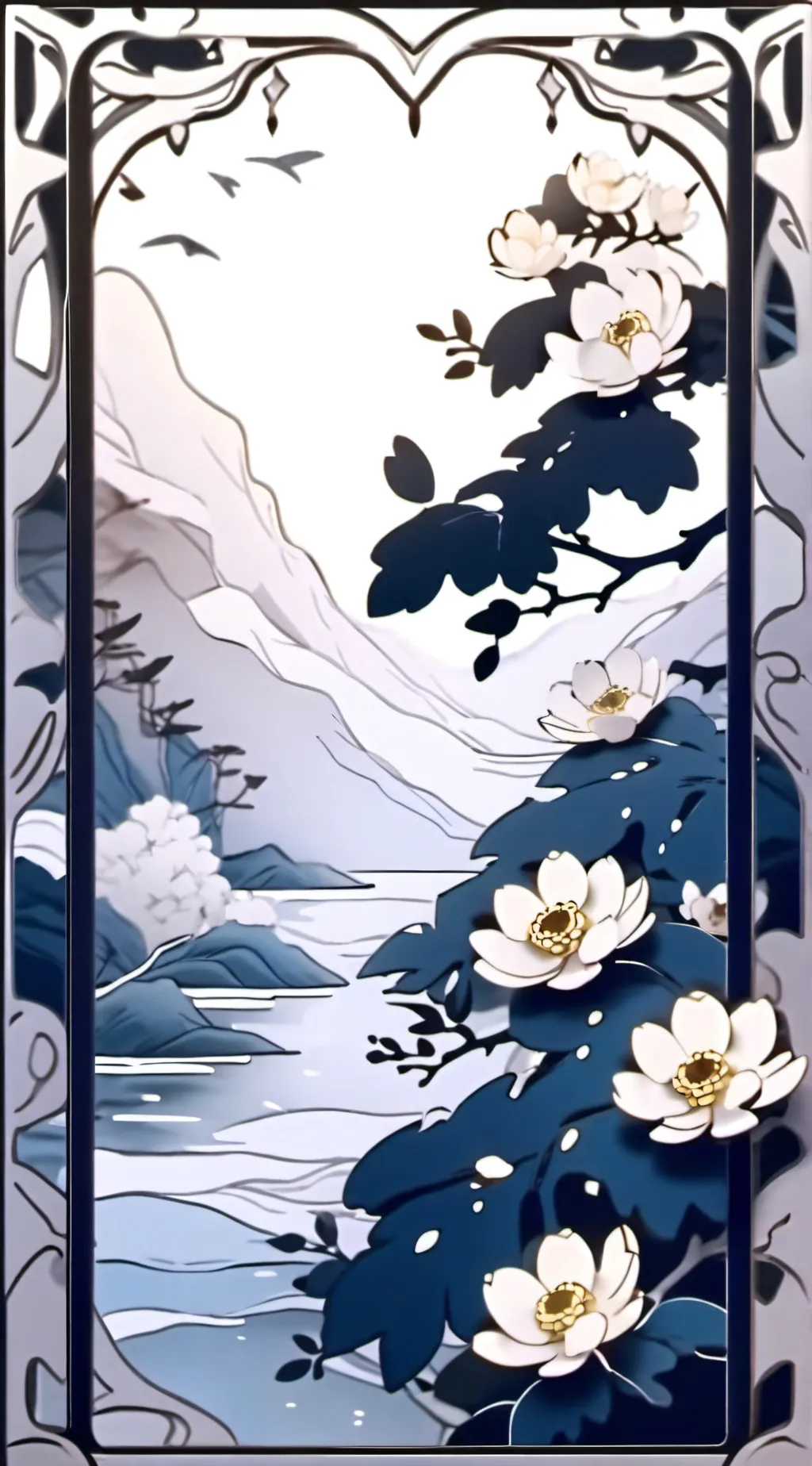 ai character: DW Glitch background