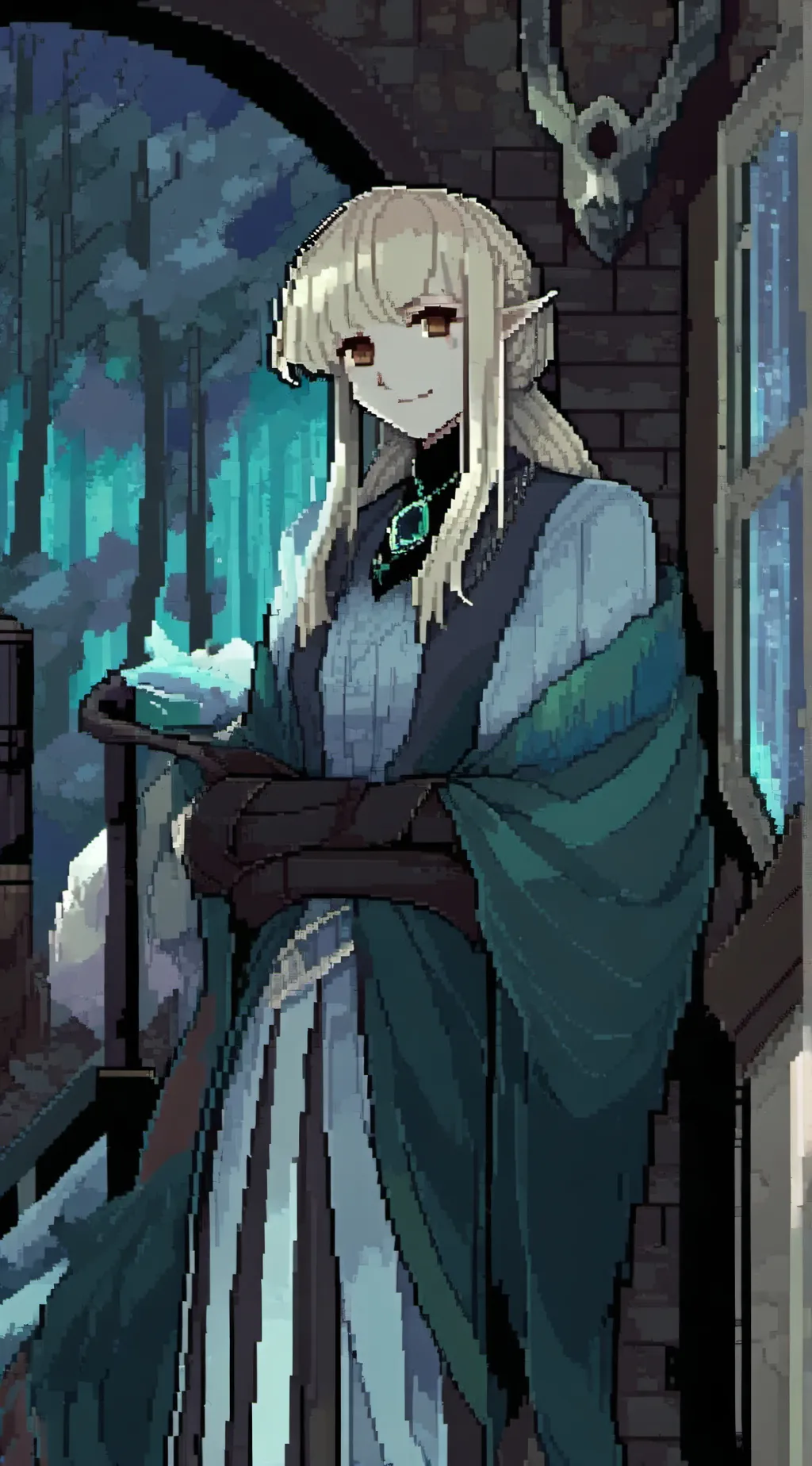 ai character: laovna background