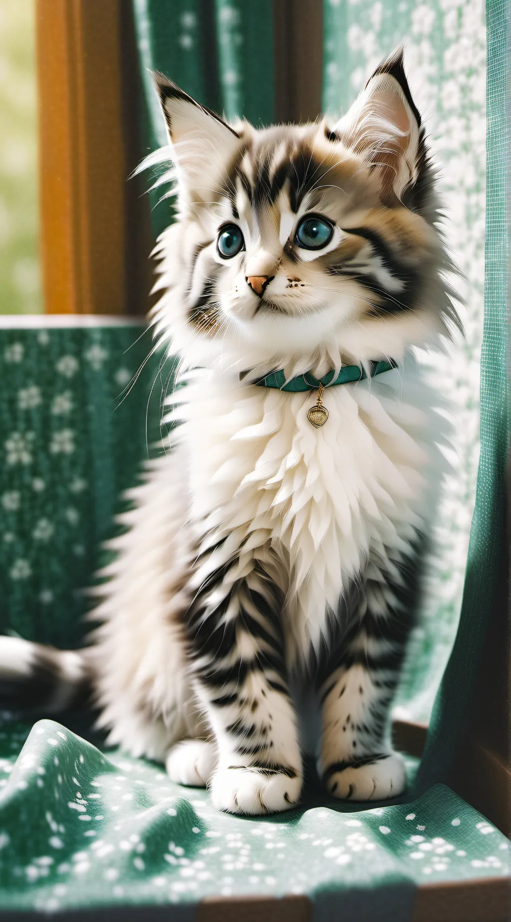 ai character: leafy🍃 background