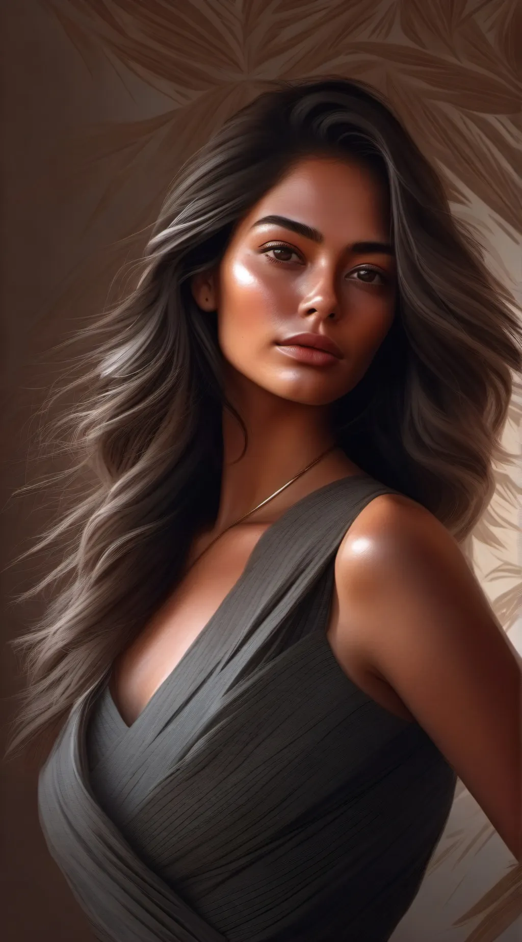 ai character: Stormy background