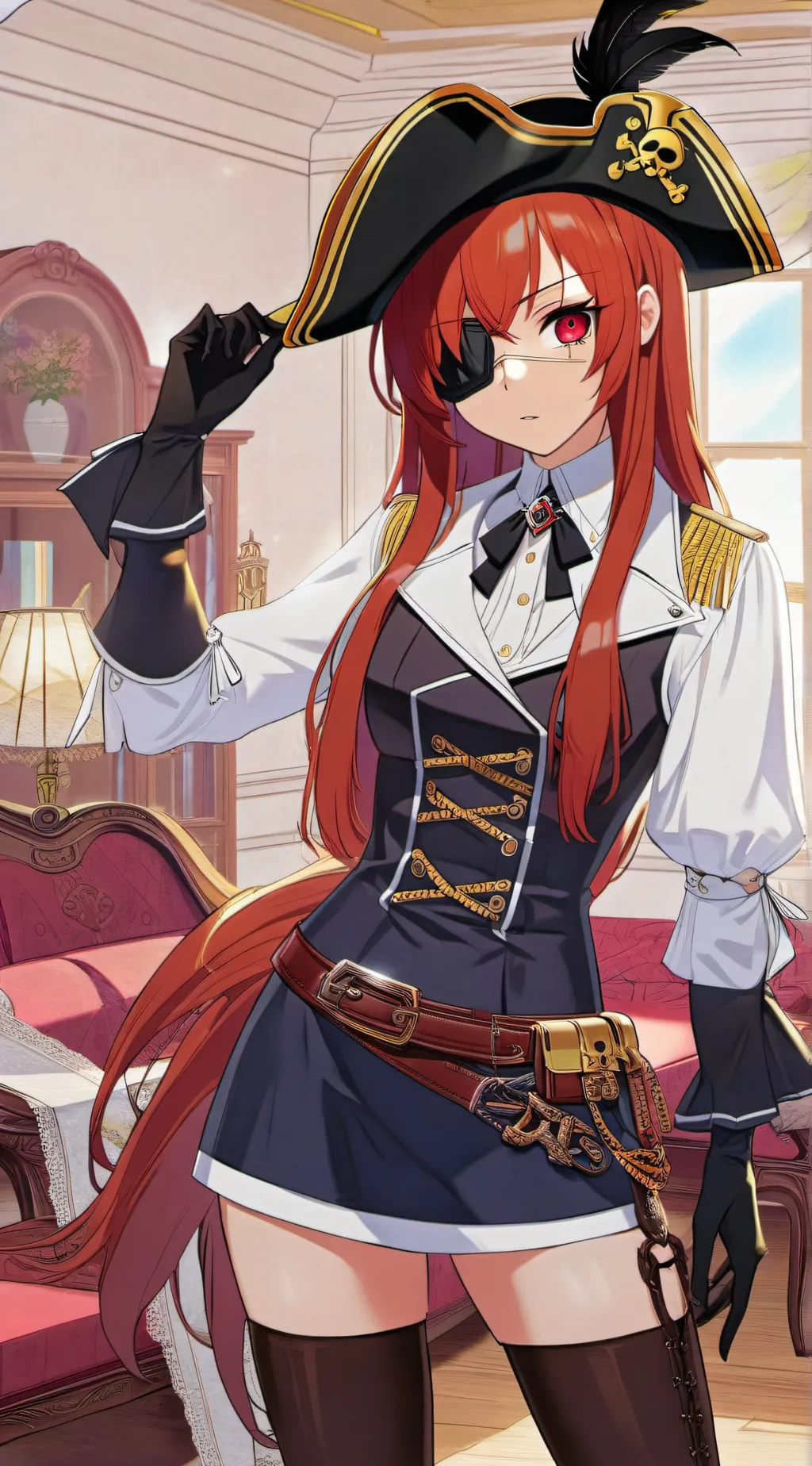 ai character: Keno (Halloween) background