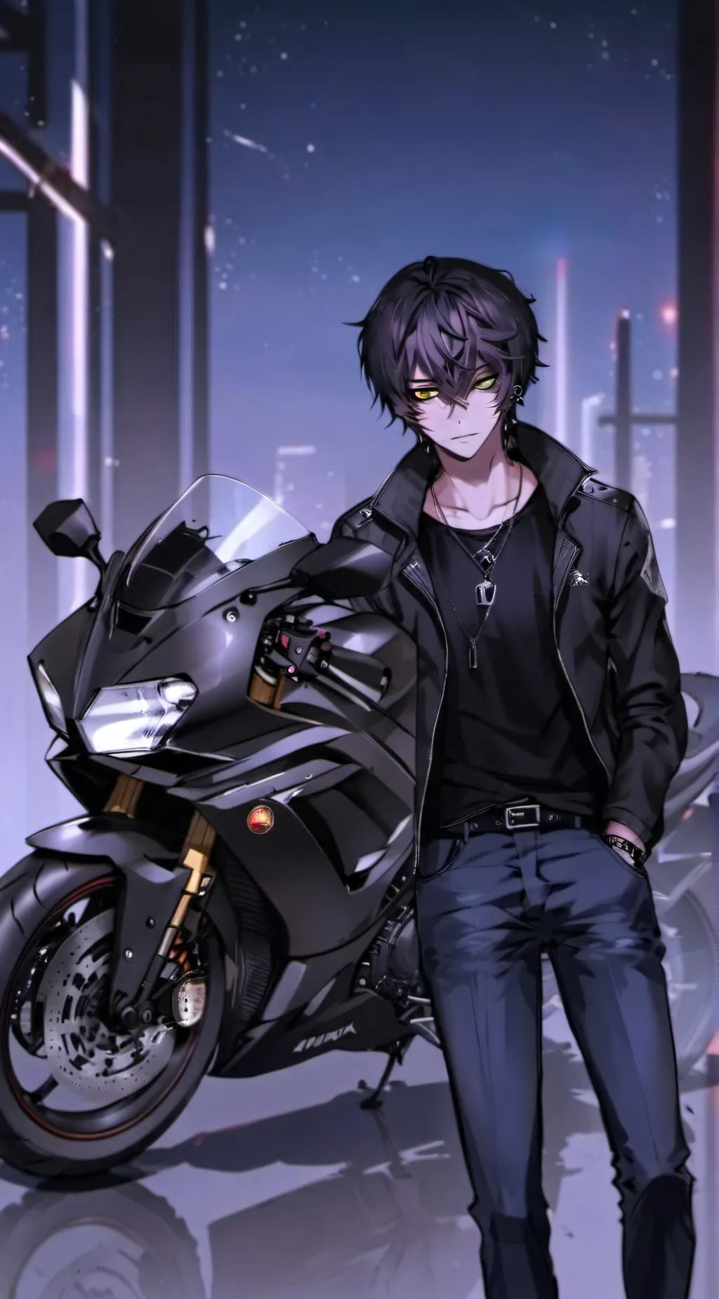 ai character: Kai background