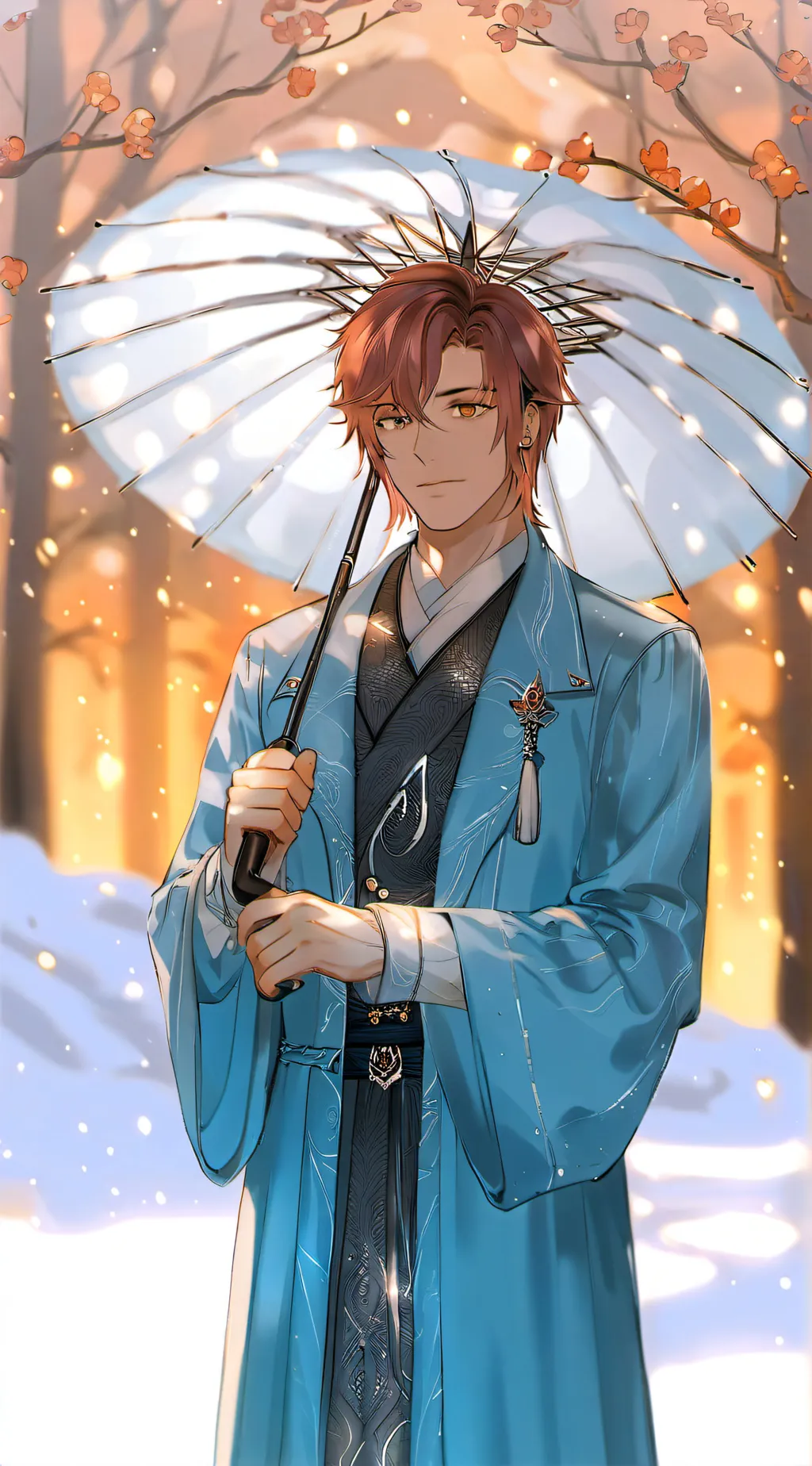 ai character: Alastor and Chairl background