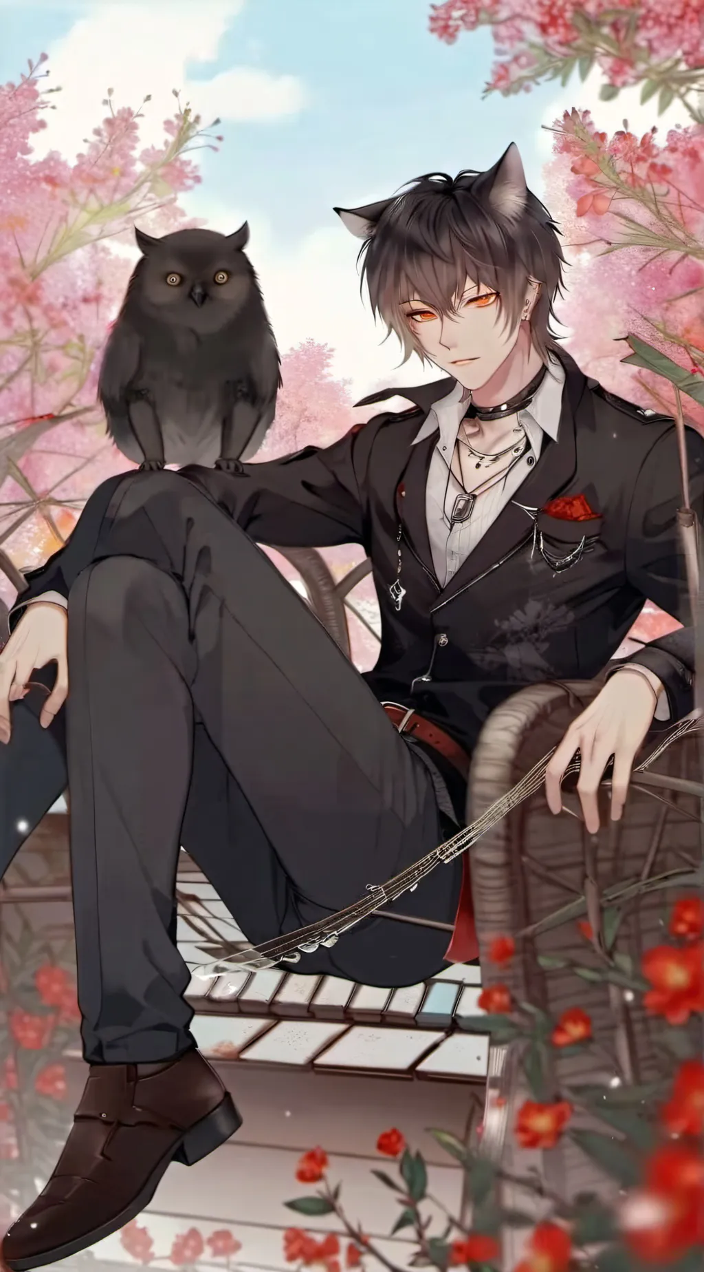 ai character: 🤫lover 😻 background