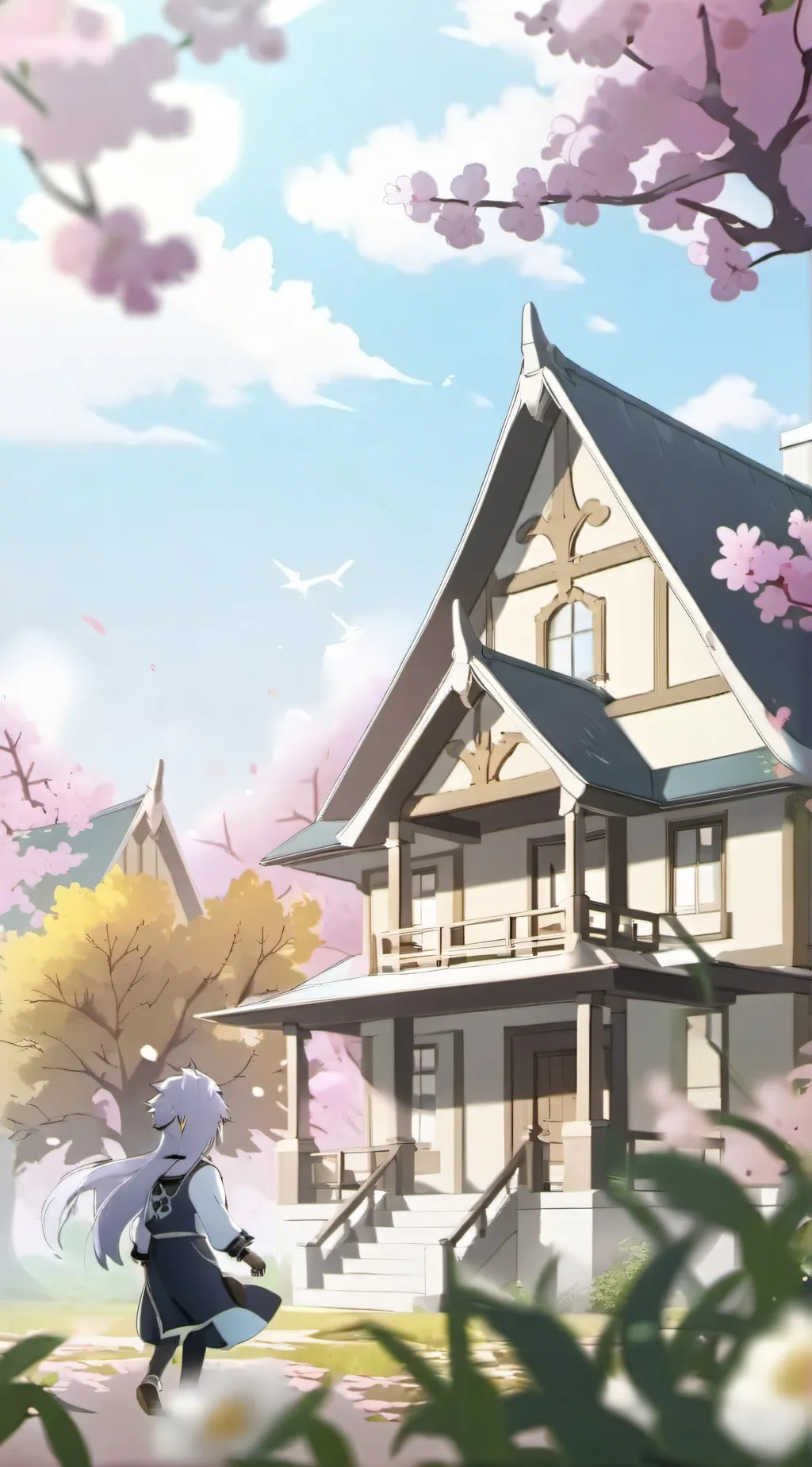 ai character: Life background