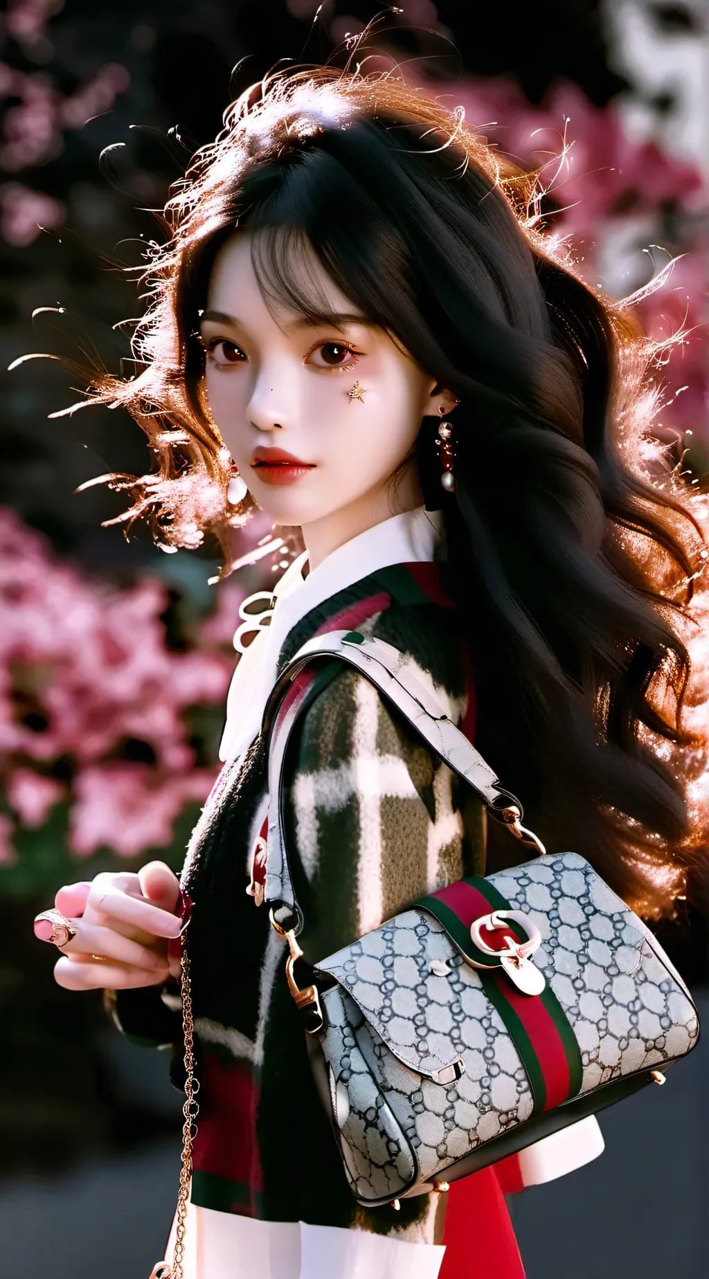 ai character: Gold,digger  background