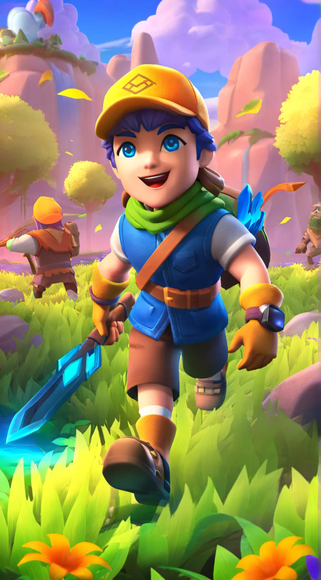 ai character: Hunter background