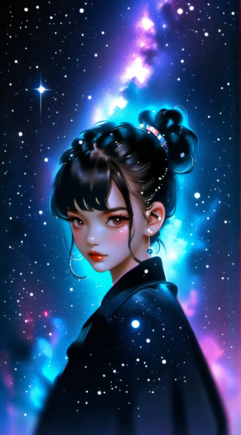 ai character: Yuna🤙💅 background