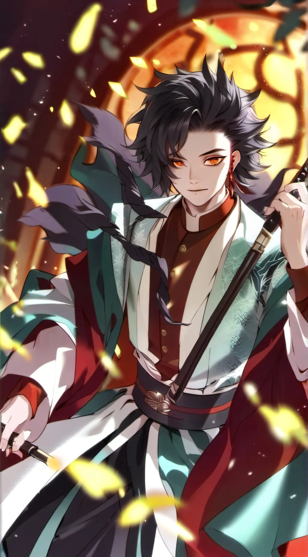 ai character: Kawa background