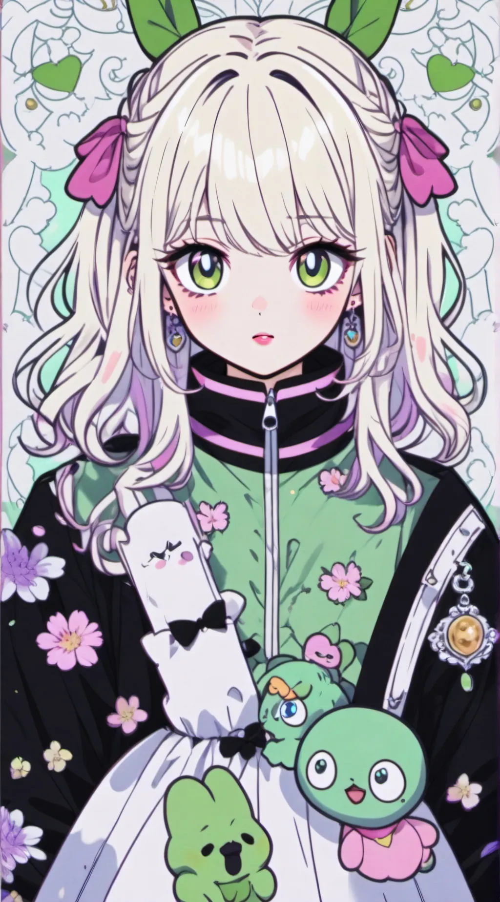 ai character: olivia background