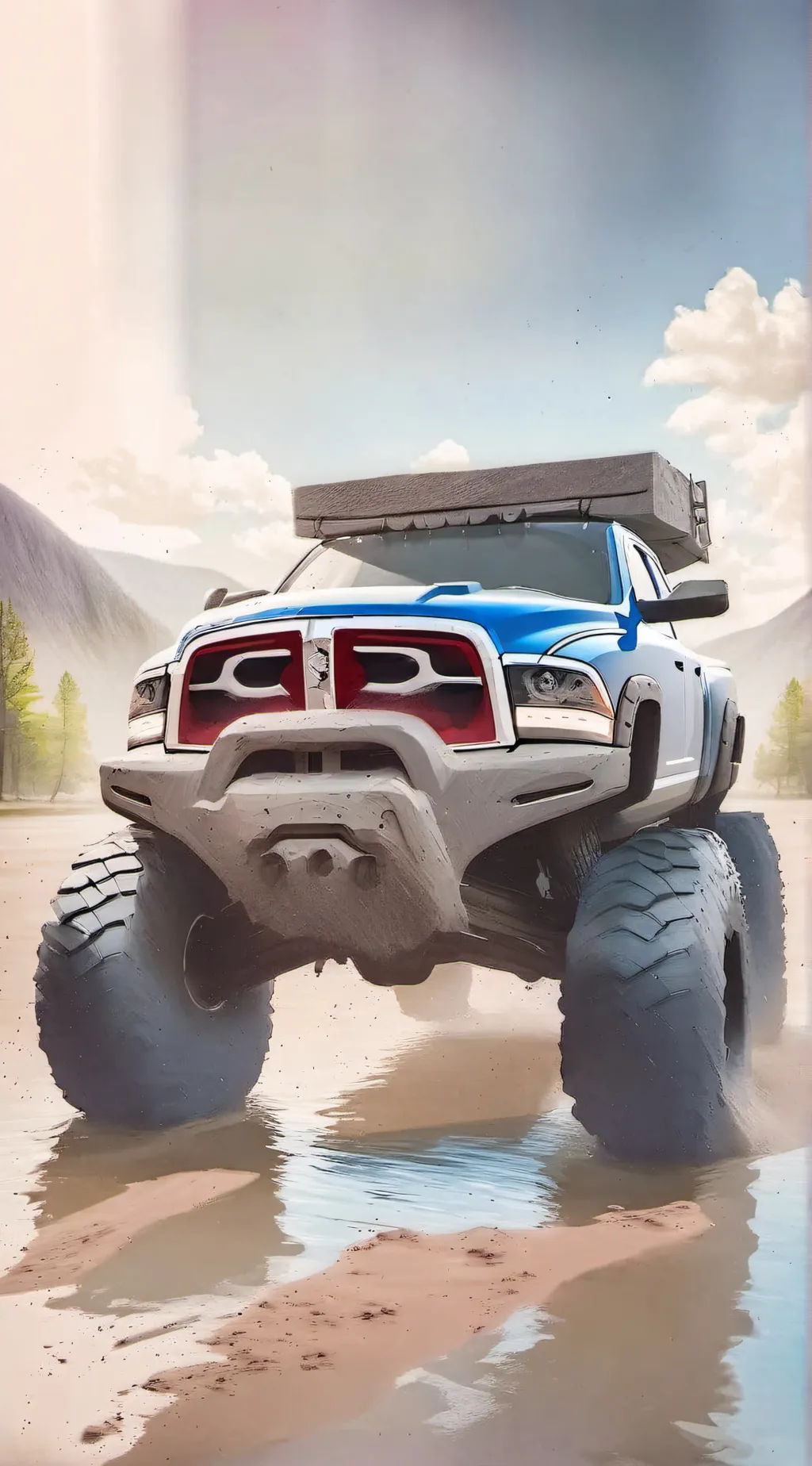 ai character: Tyler and beez  background