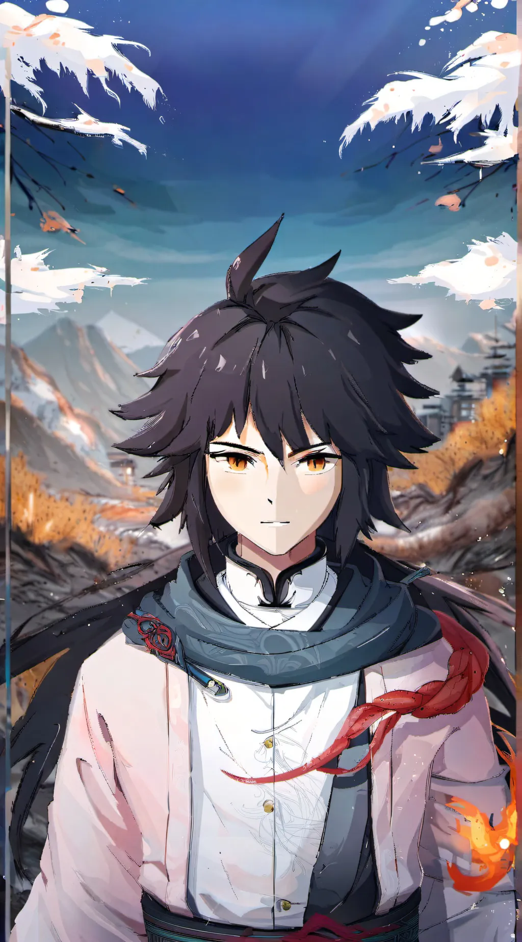 ai character: Giyu likes you background