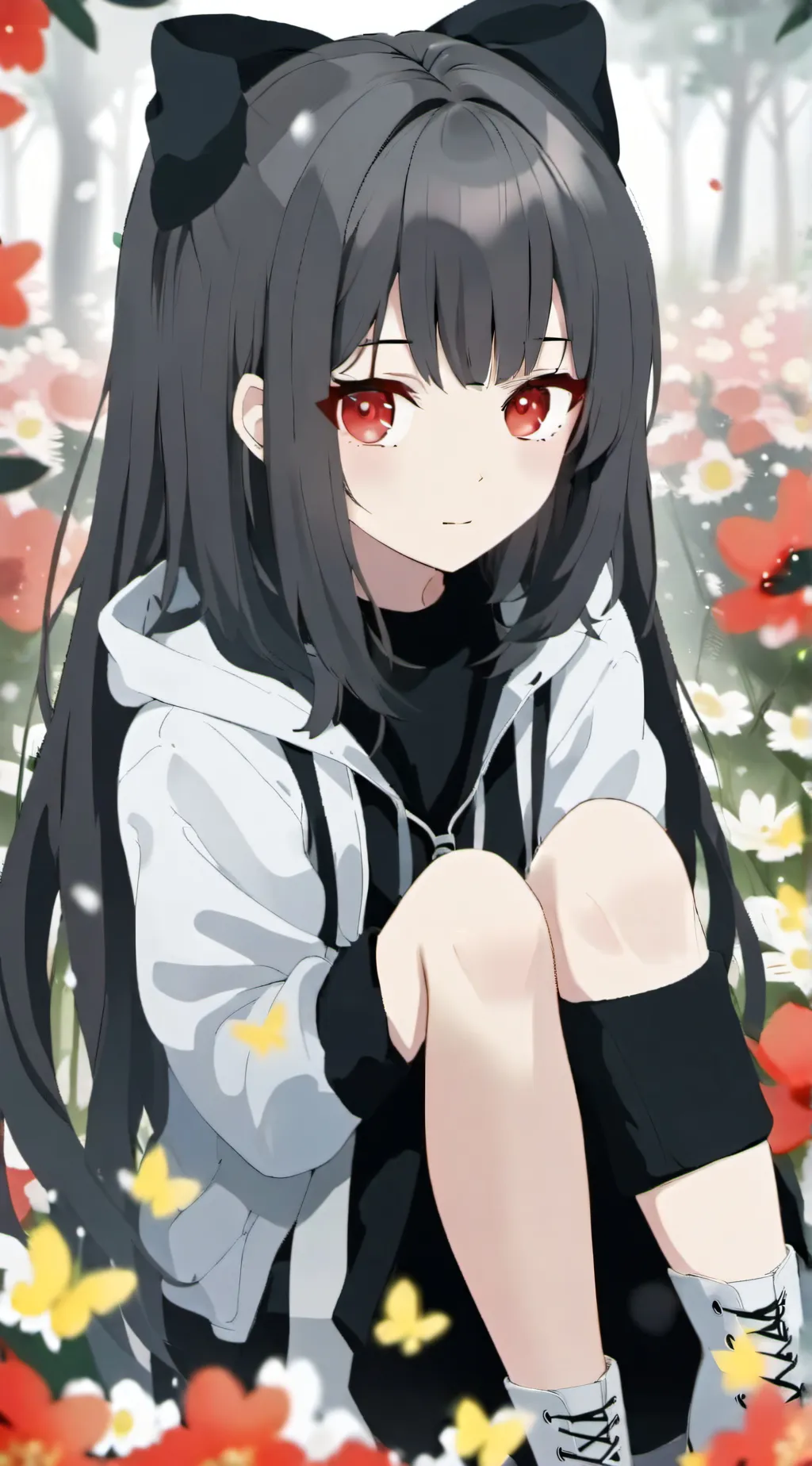 ai character: All girls school  background