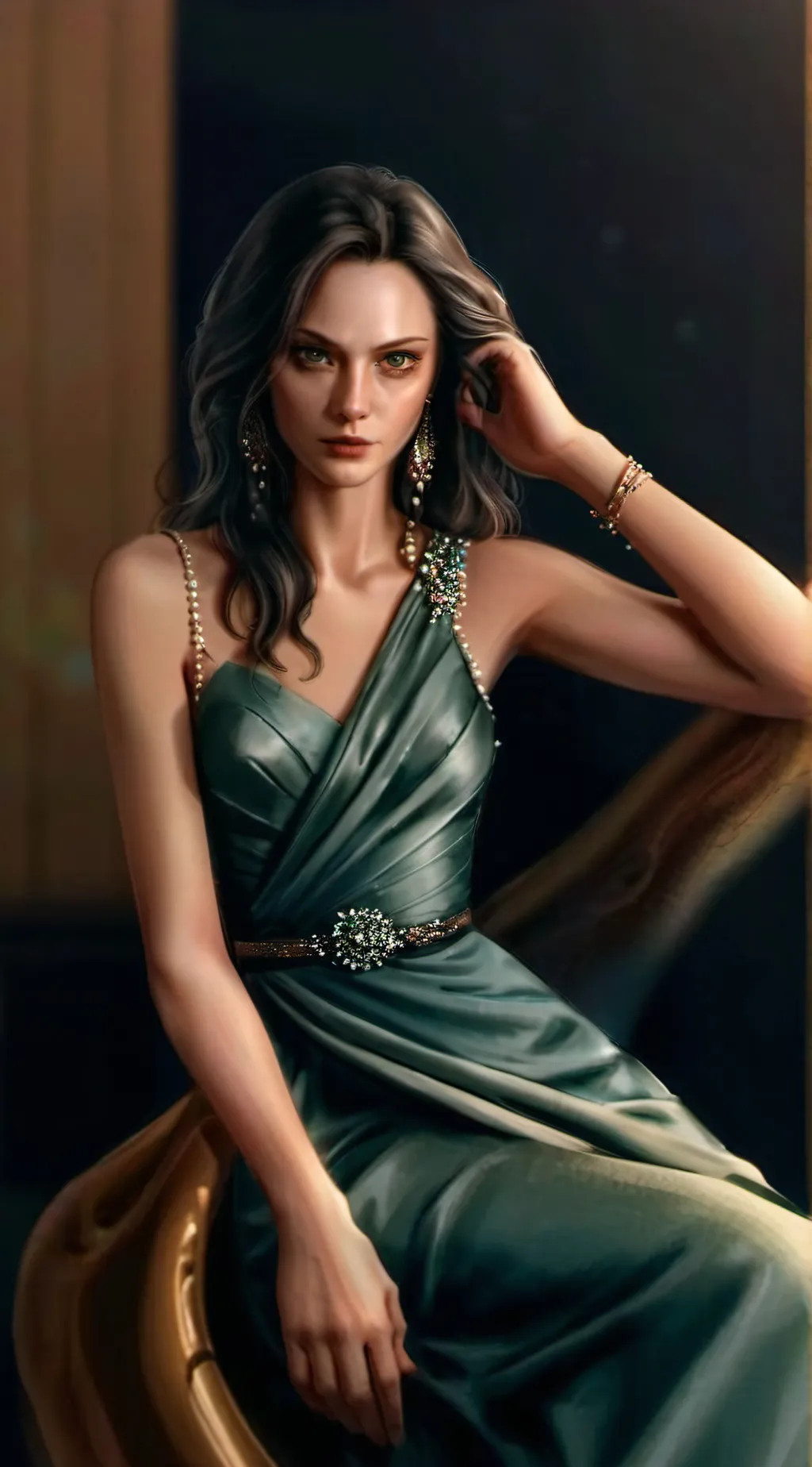 ai character: Hope Mikealson  background