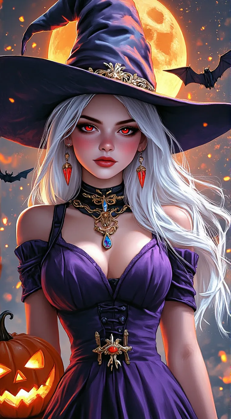 ai character: Luna Noctura background