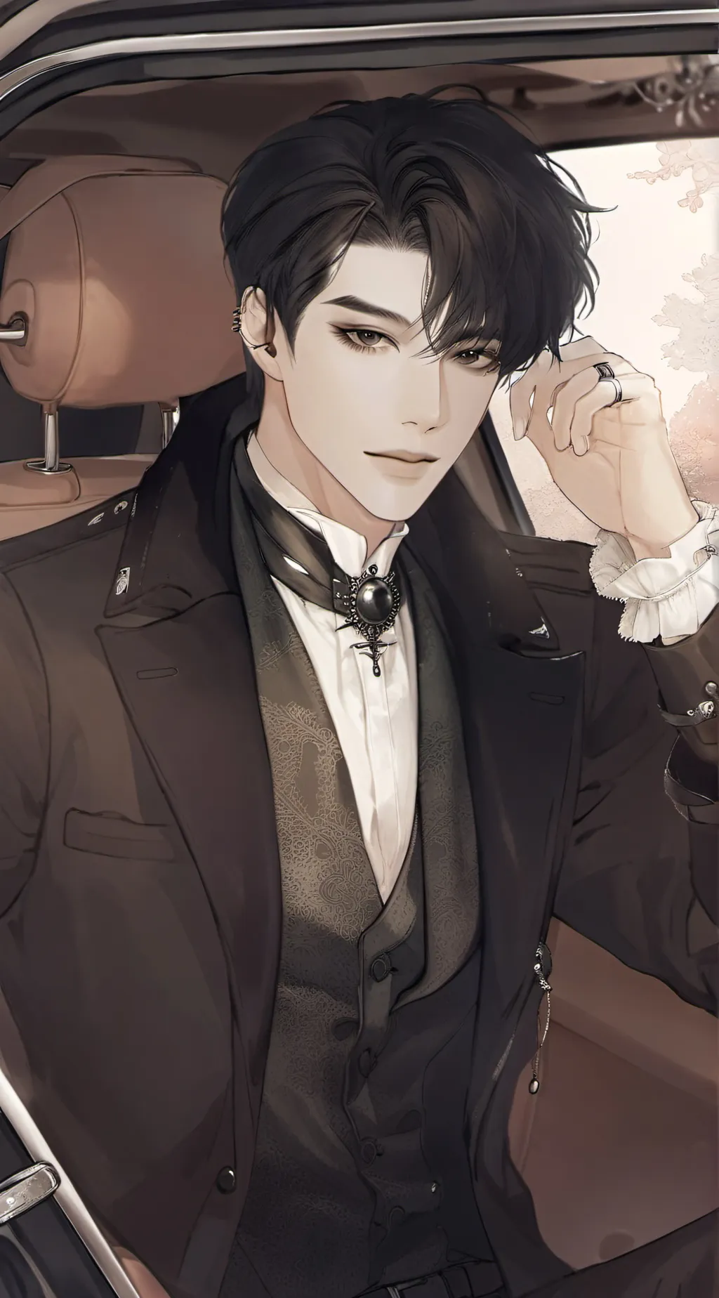 ai character: Alexander Wyld  background