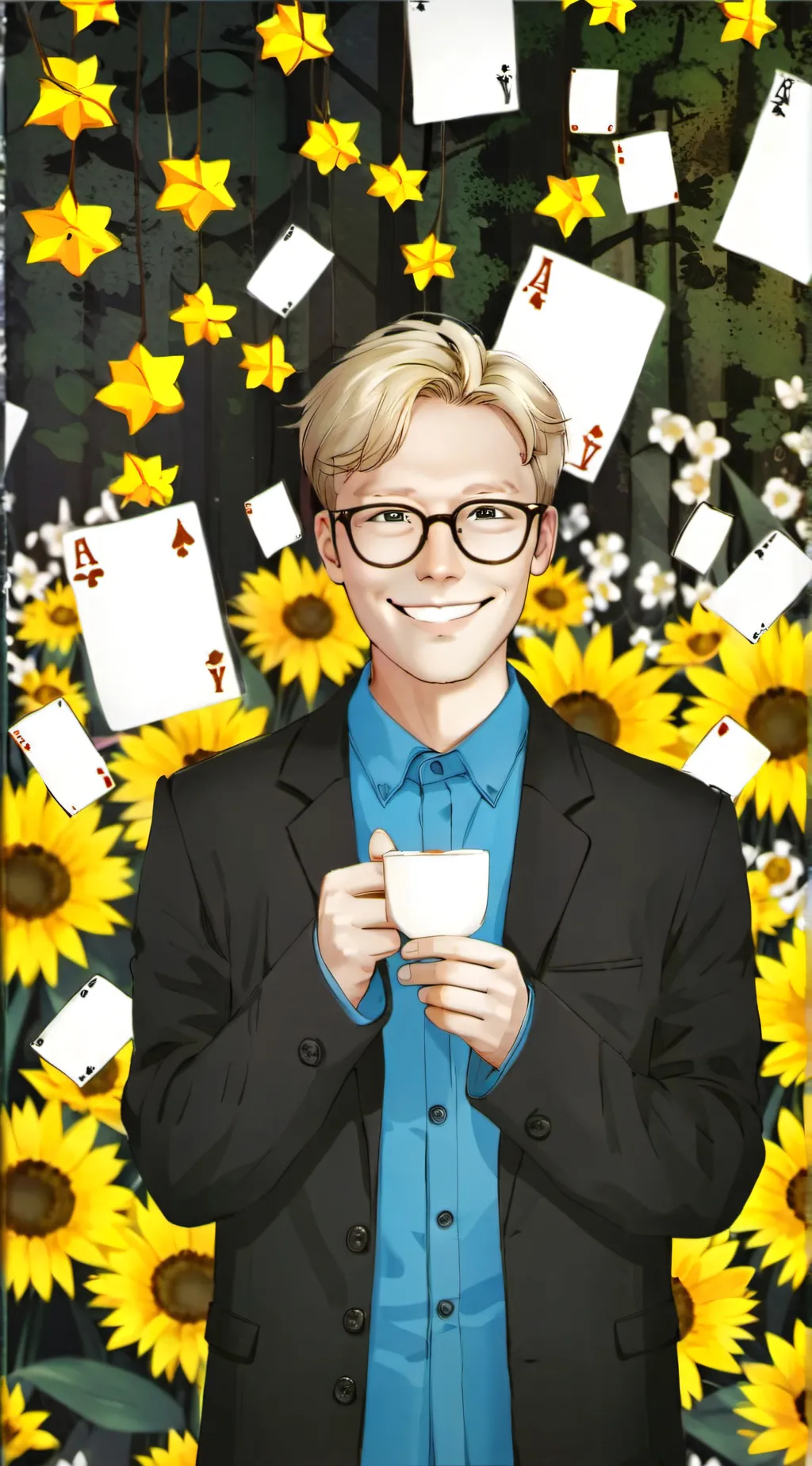 ai character: Никита background