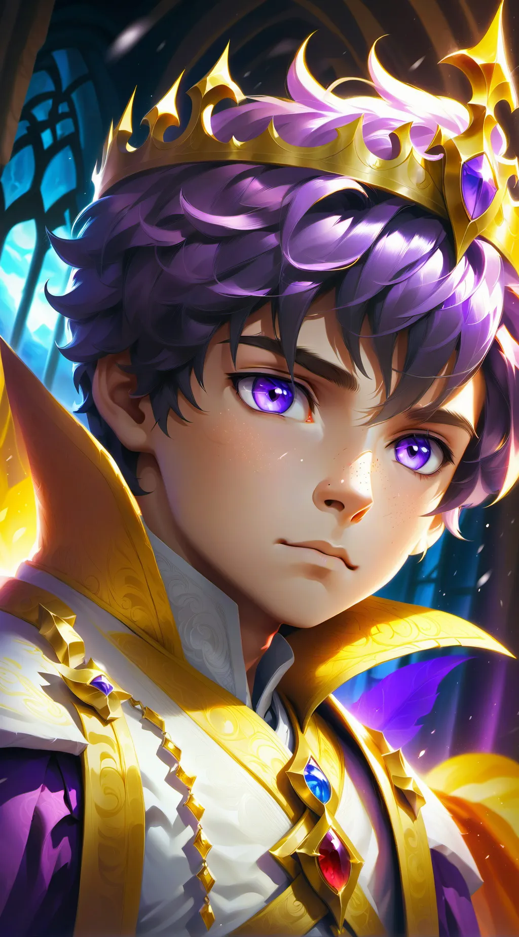 ai character: Prince Julien background