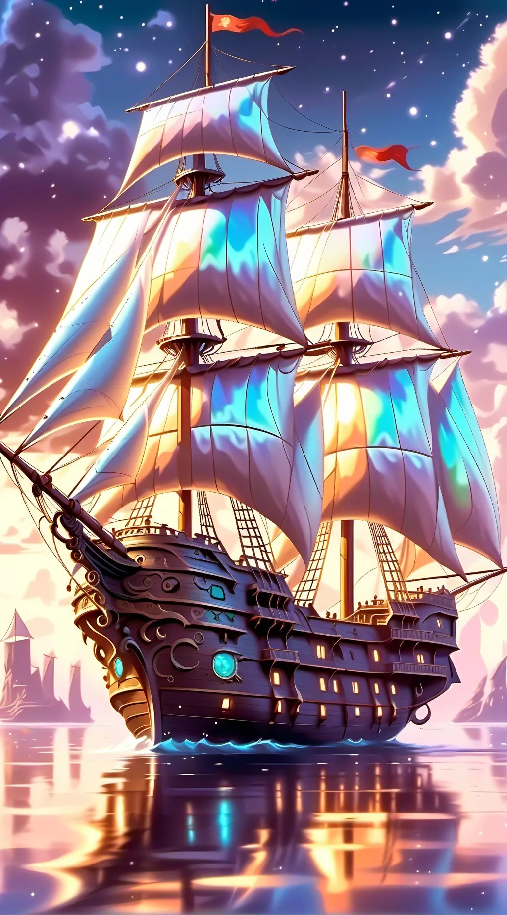 ai character: Colossal squid background