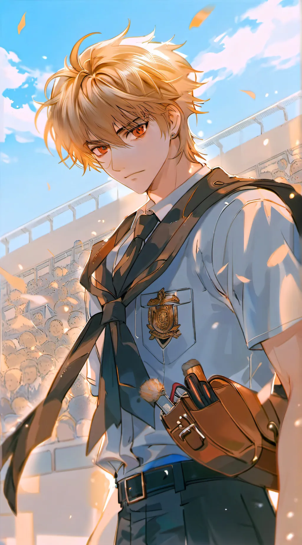 ai character: Akito Hayama background