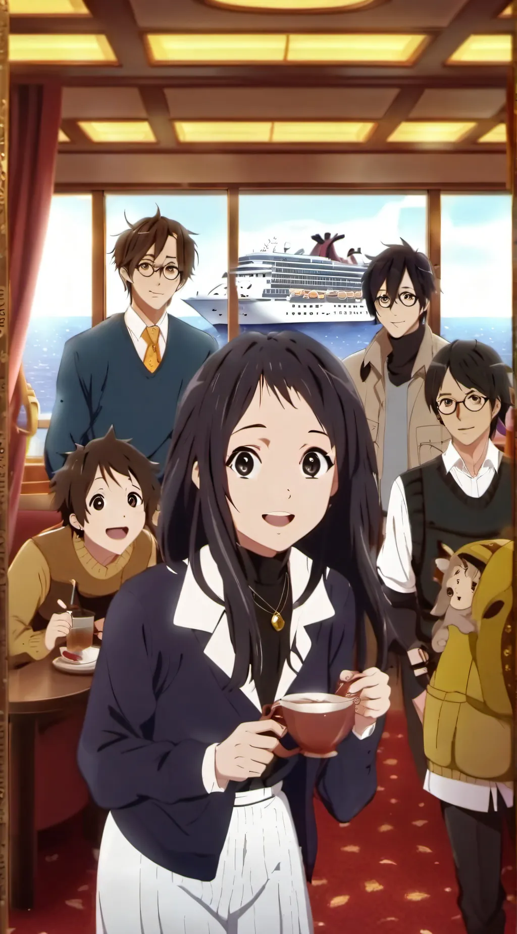 Talkie AI - Chat with cruise ship story