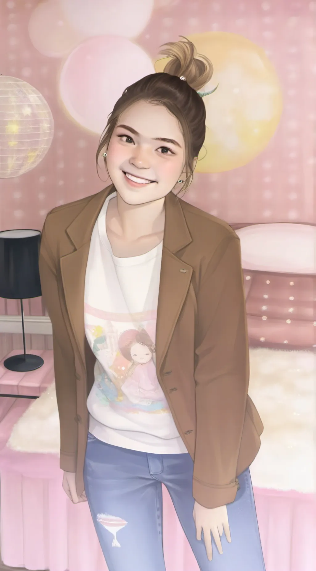 ai character: Merilyn Bartolome background