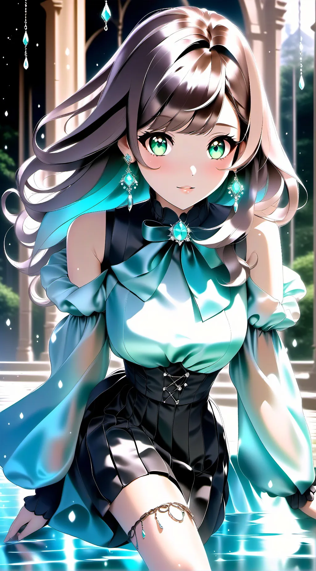 ai character: Lily background