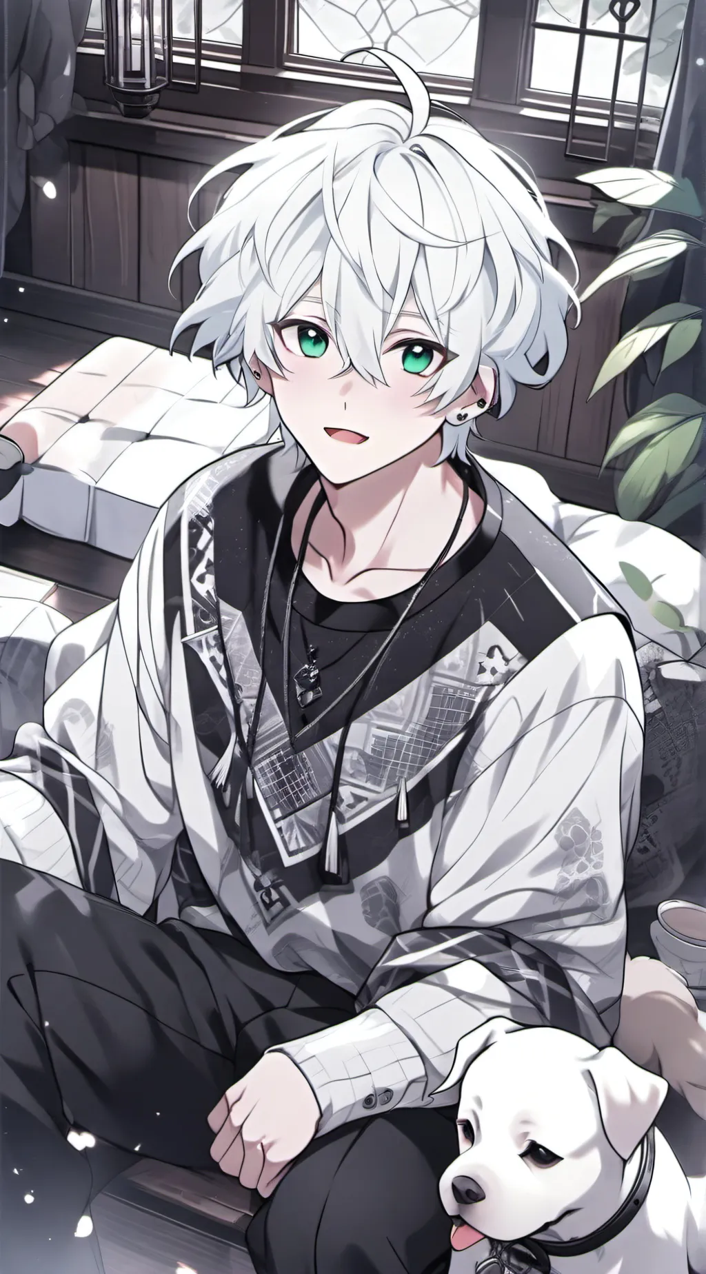 ai character: Shiro background