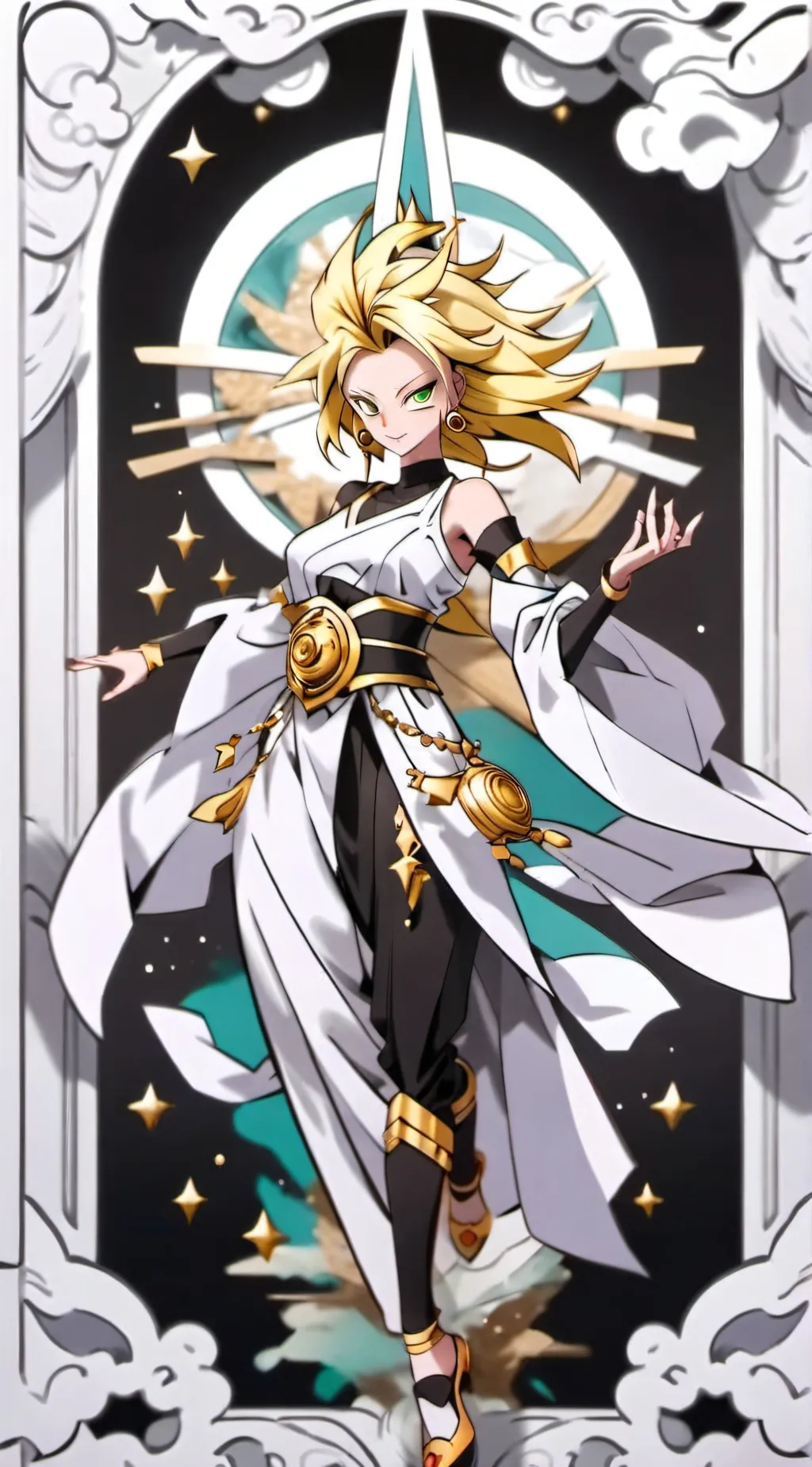 ai character: Sandra background