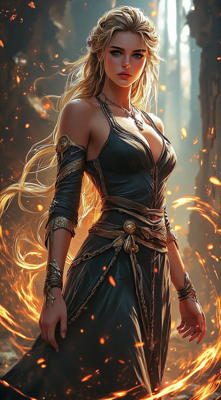 ai character: Мелисса background