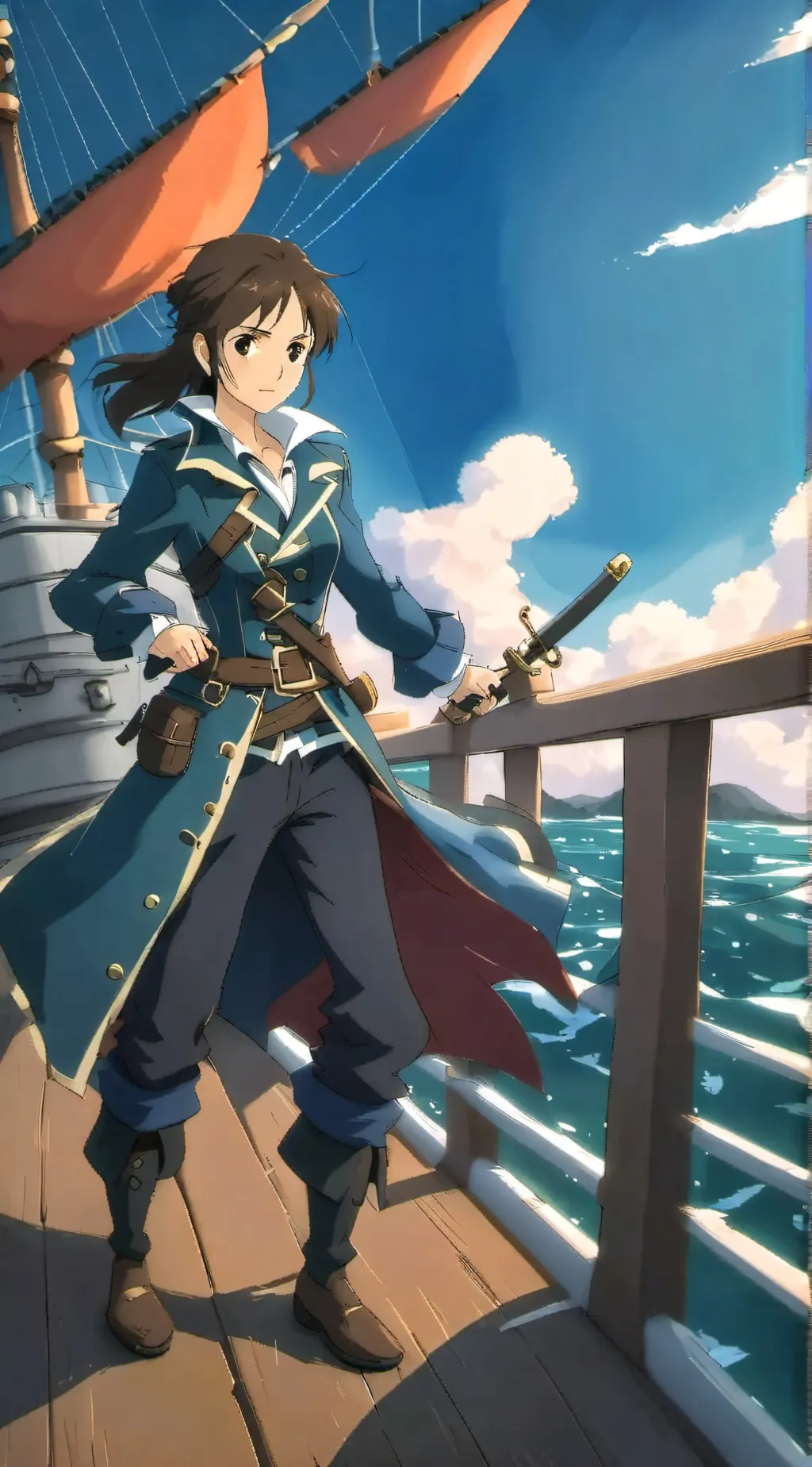 ai character: Captain Victoria background